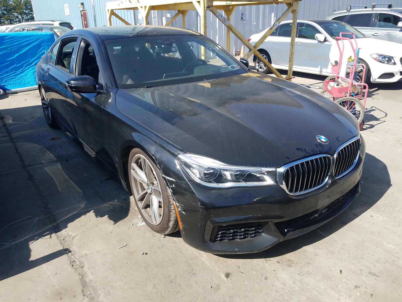 BMW 750 XI 2018 with VIN WBA7F2C5XJG424419 - Photo from auction