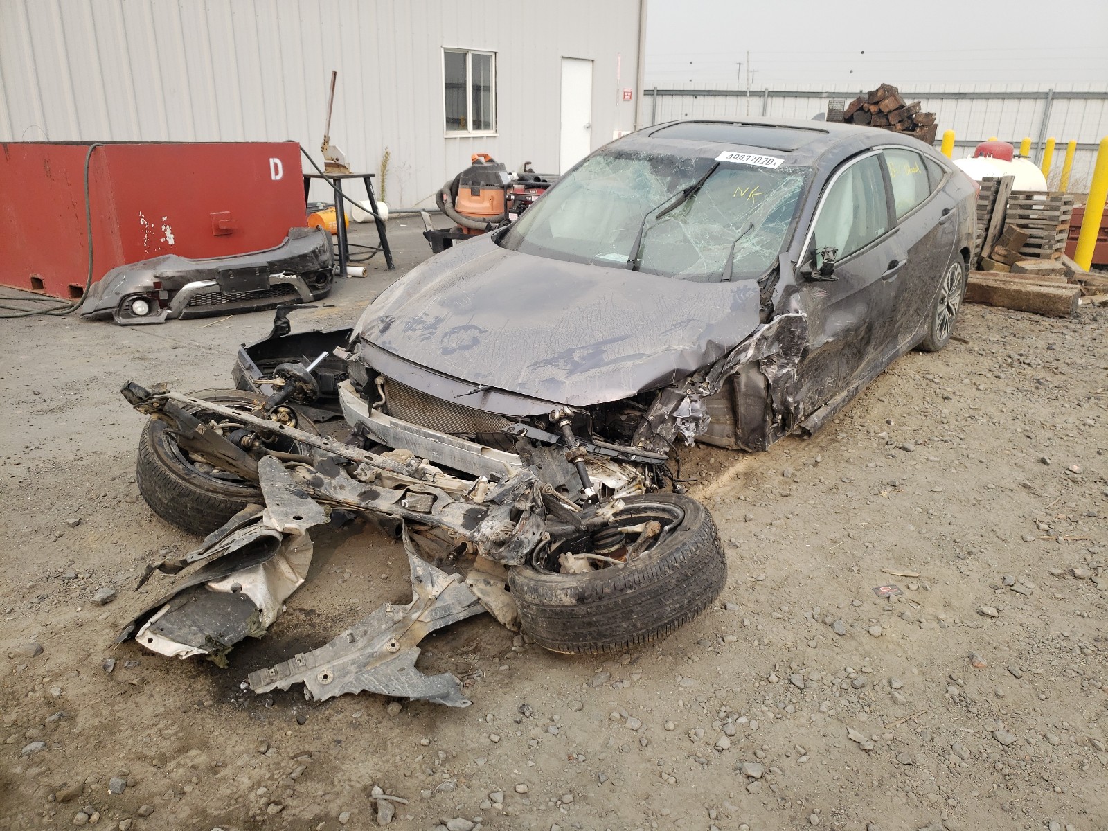 Photo 2 from auction – 2018 HONDA CIVIC EX with VIN 2HGFC1E37JH646208