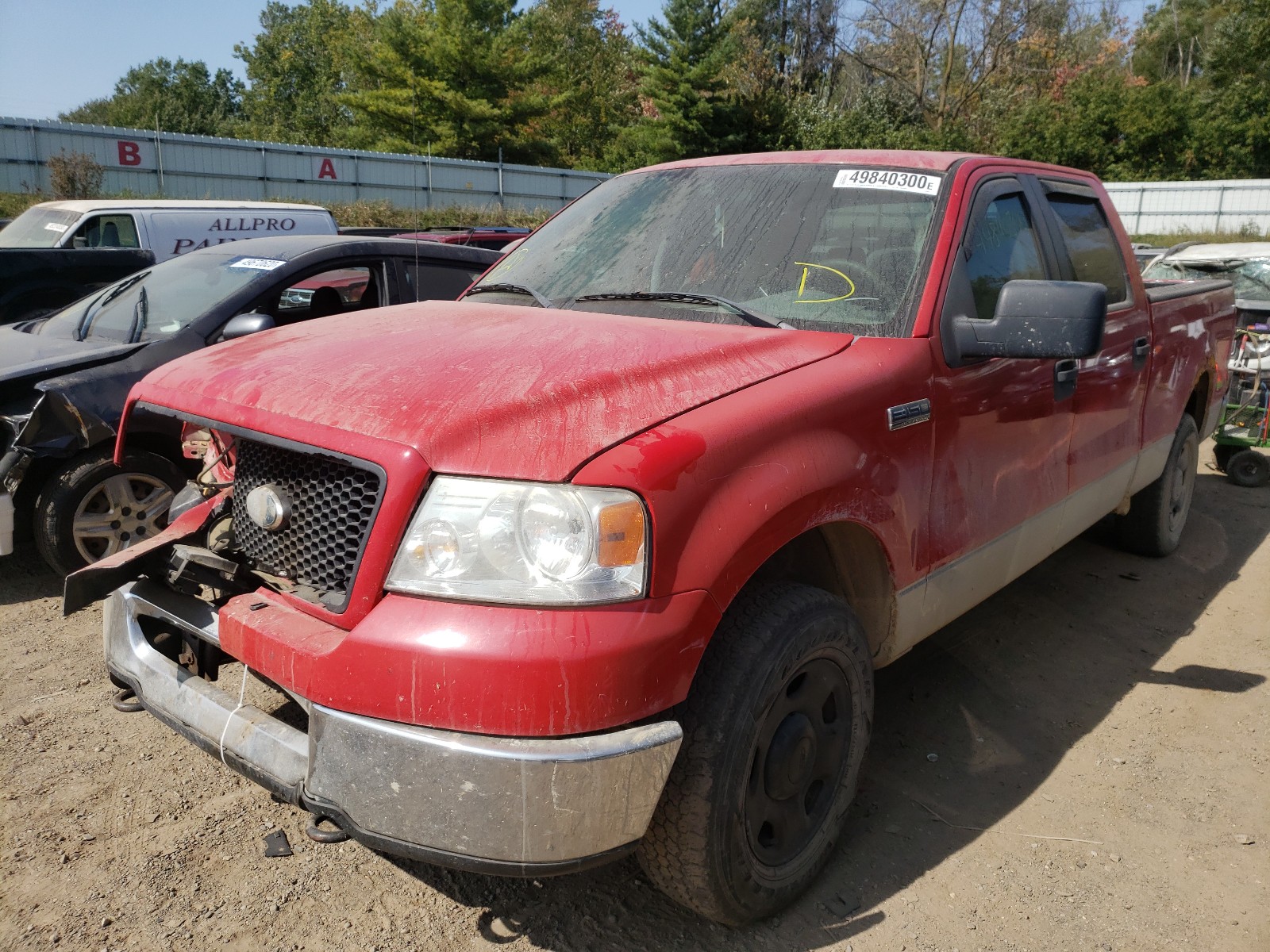 Photo 2 from auction – 2006 FORD F150 SUPER with VIN 1FTPW14586FA75947