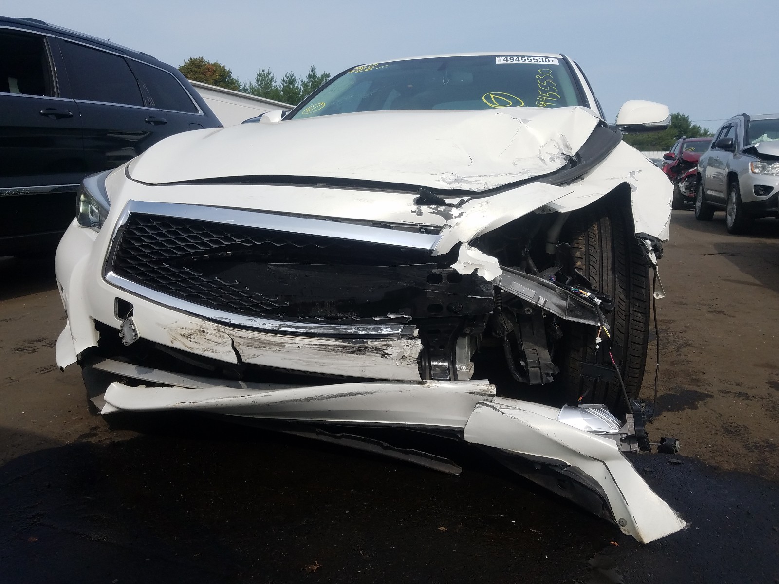 Photo 9 from auction – 2015 INFINITI Q50 BASE with VIN JN1BV7AR0FM400399