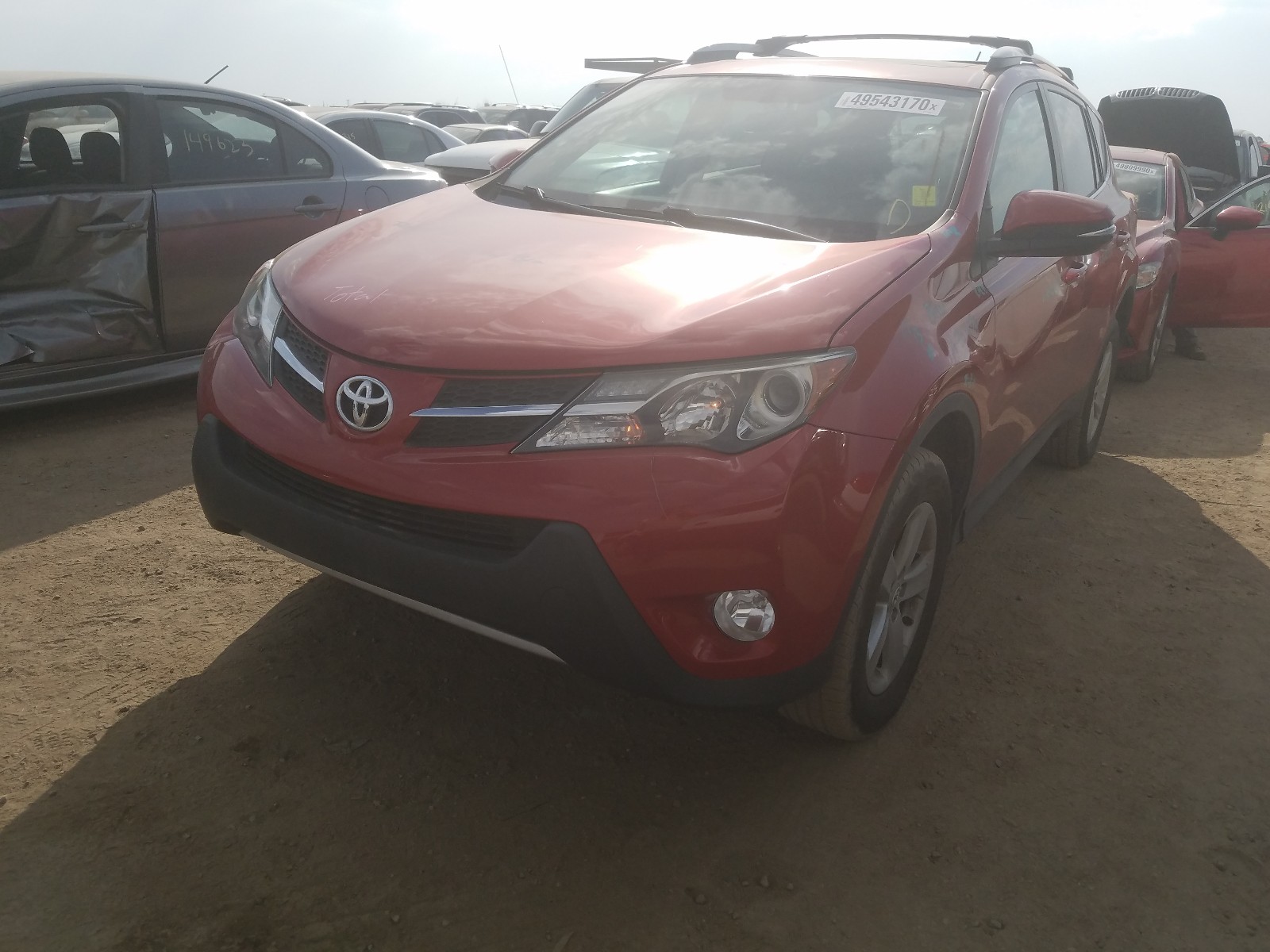 Photo 2 from auction – 2014 TOYOTA RAV4 XLE with VIN 2T3WFREV3EW124963