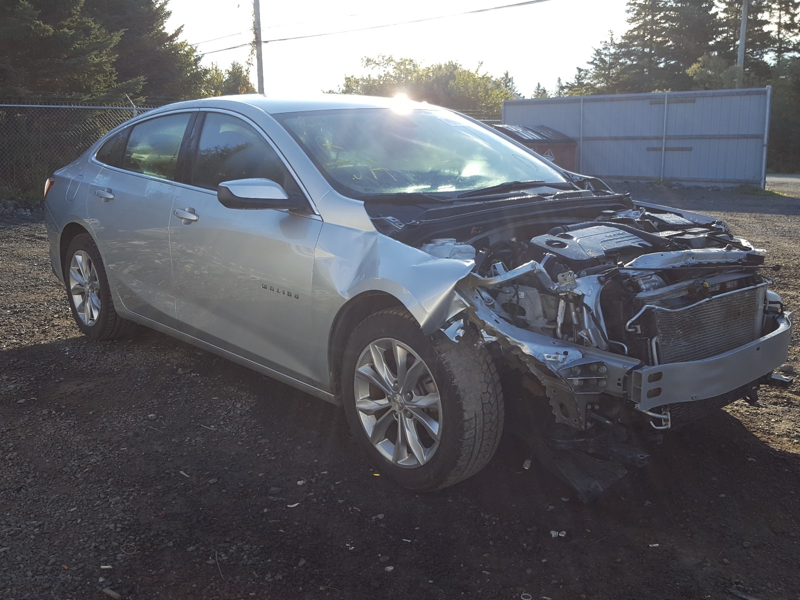 CHEVROLET MALIBU LT 2019 with VIN 1G1ZD5ST6KF106736 - Photo from auction