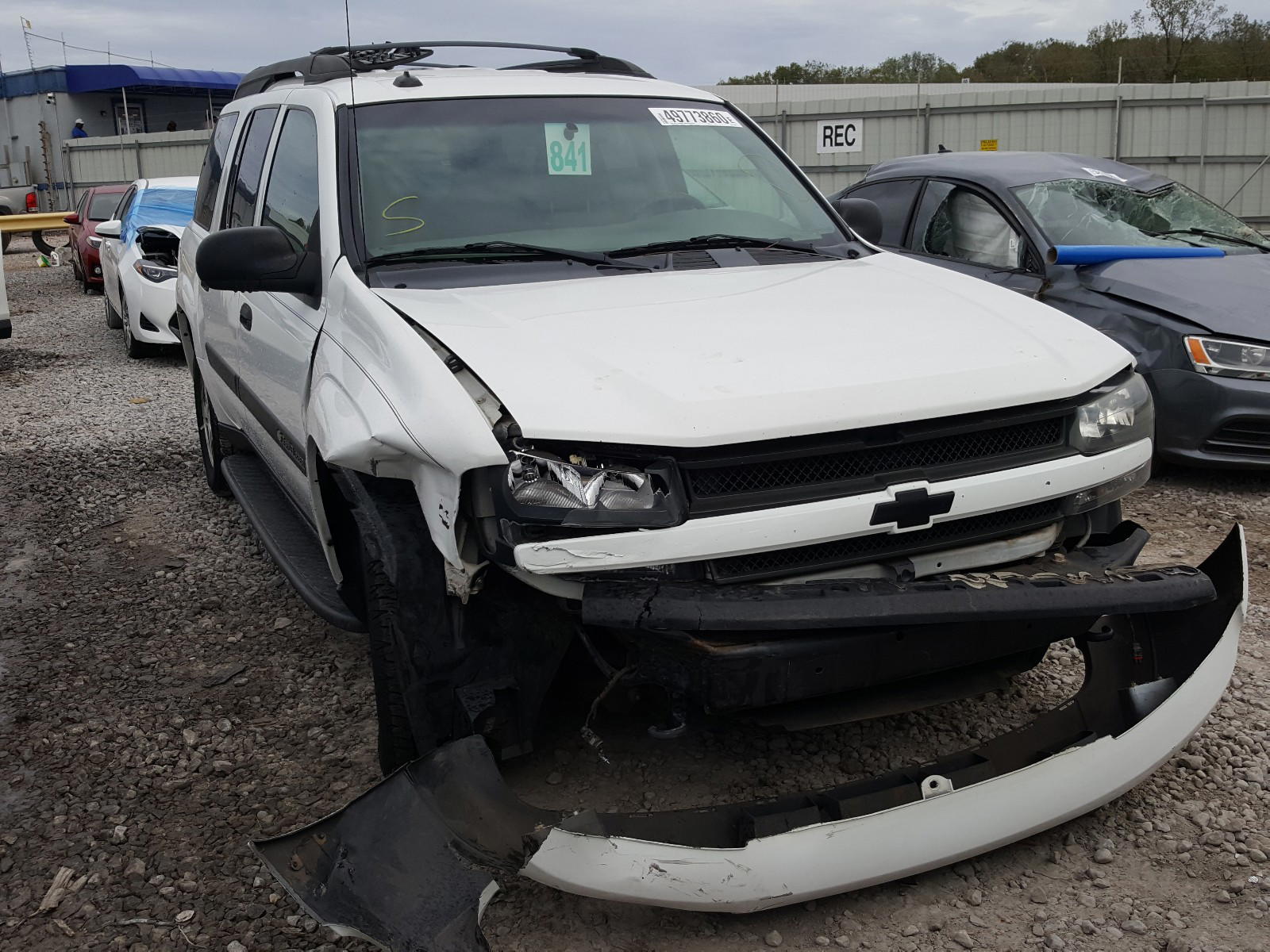 CHEVROLET TRAILBLAZE 2004 with VIN 1GNET16P846155445 - Photo from auction