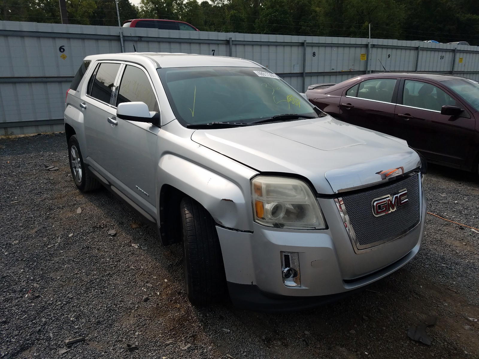 GMC TERRAIN SL 2011 with VIN 2CTALMEC6B6273951 - Photo from auction