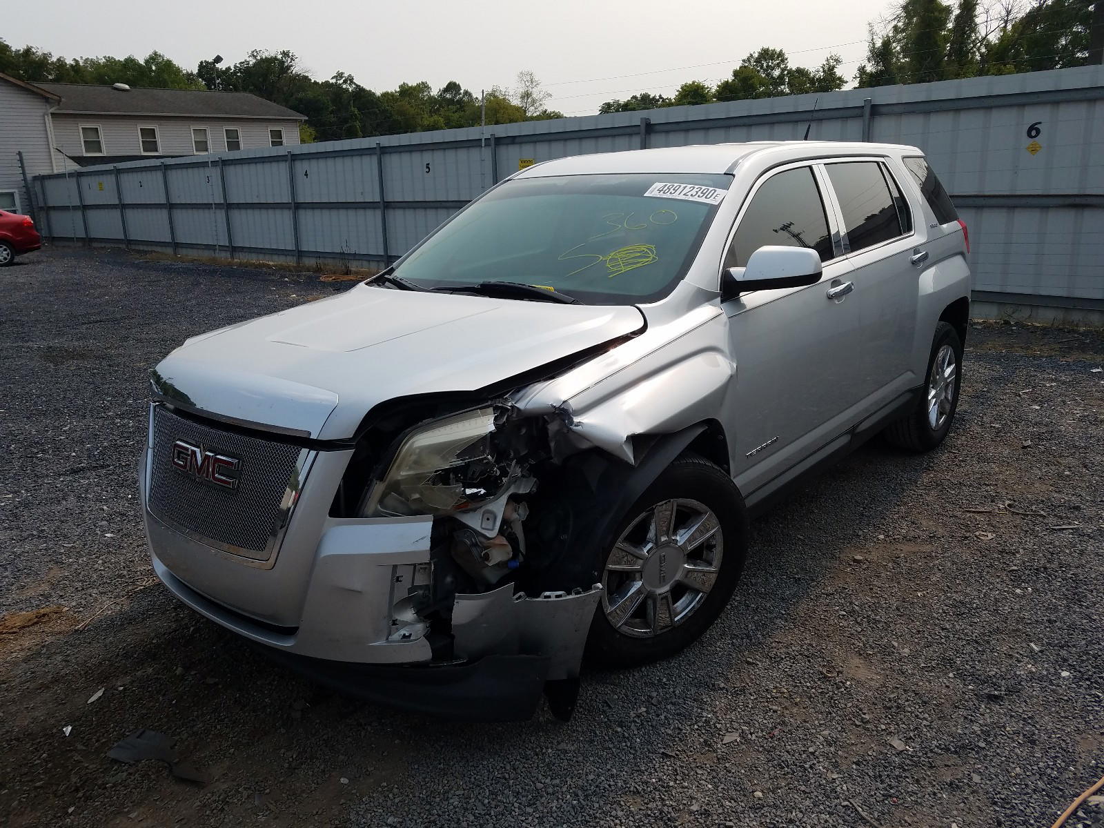 Photo 2 from auction – 2011 GMC TERRAIN SL with VIN 2CTALMEC6B6273951