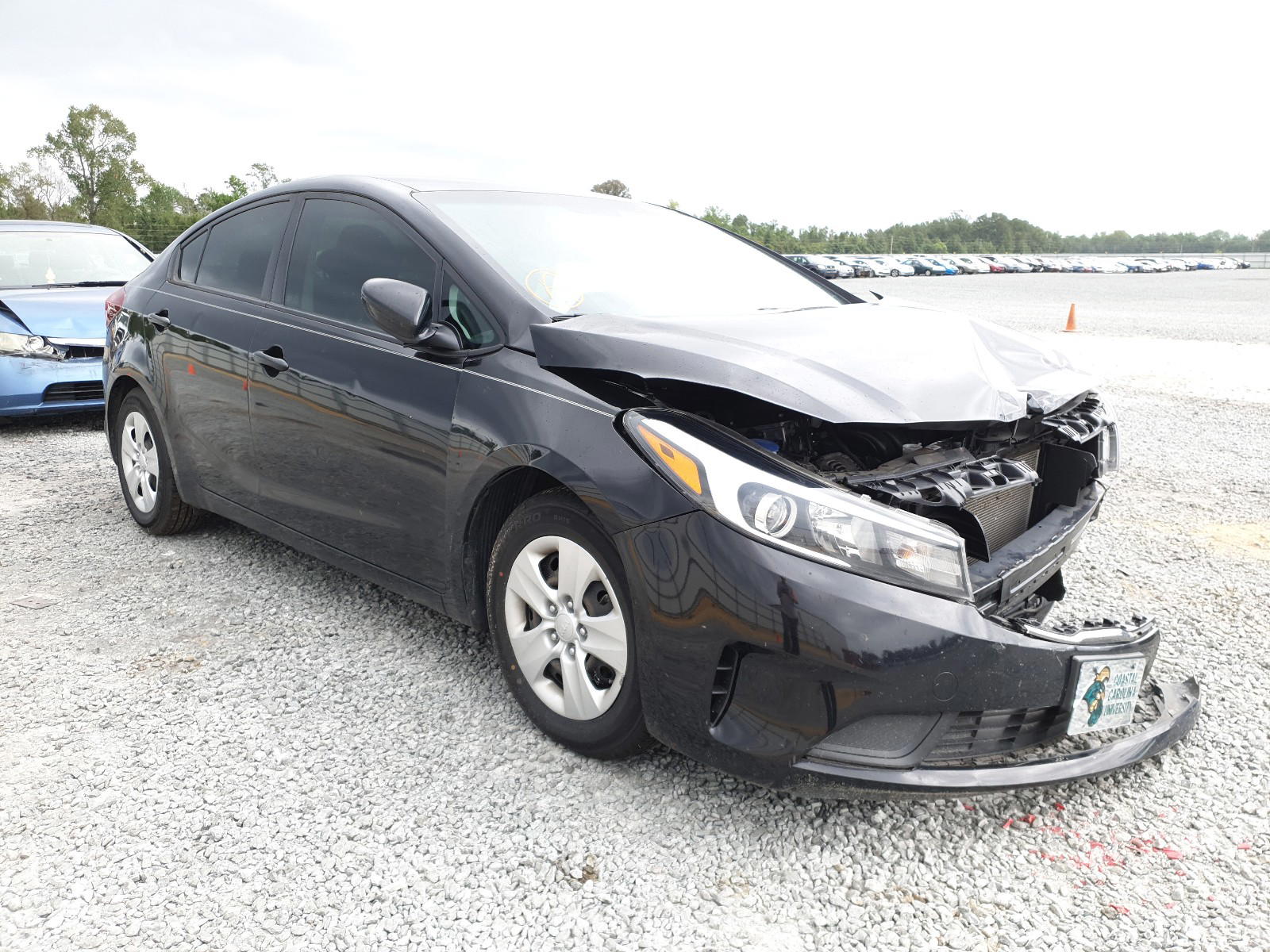 KIA FORTE LX 2017 with VIN 3KPFK4A78HE101149 - Photo from auction