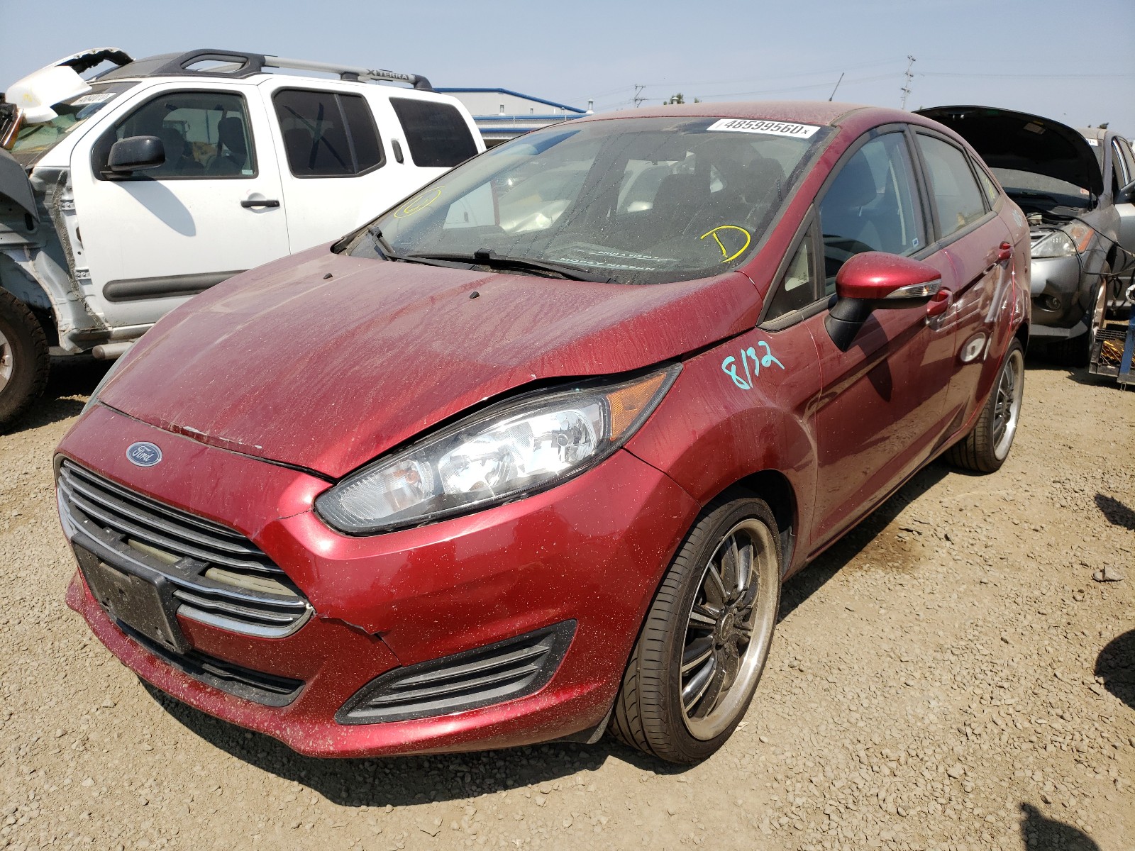 Photo 2 from auction – 2015 FORD FIESTA SE with VIN 3FADP4BE2FM115045