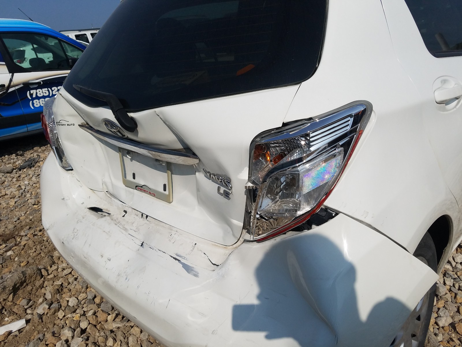 Photo 9 from auction – 2013 TOYOTA YARIS with VIN JTDKTUD34DD557276
