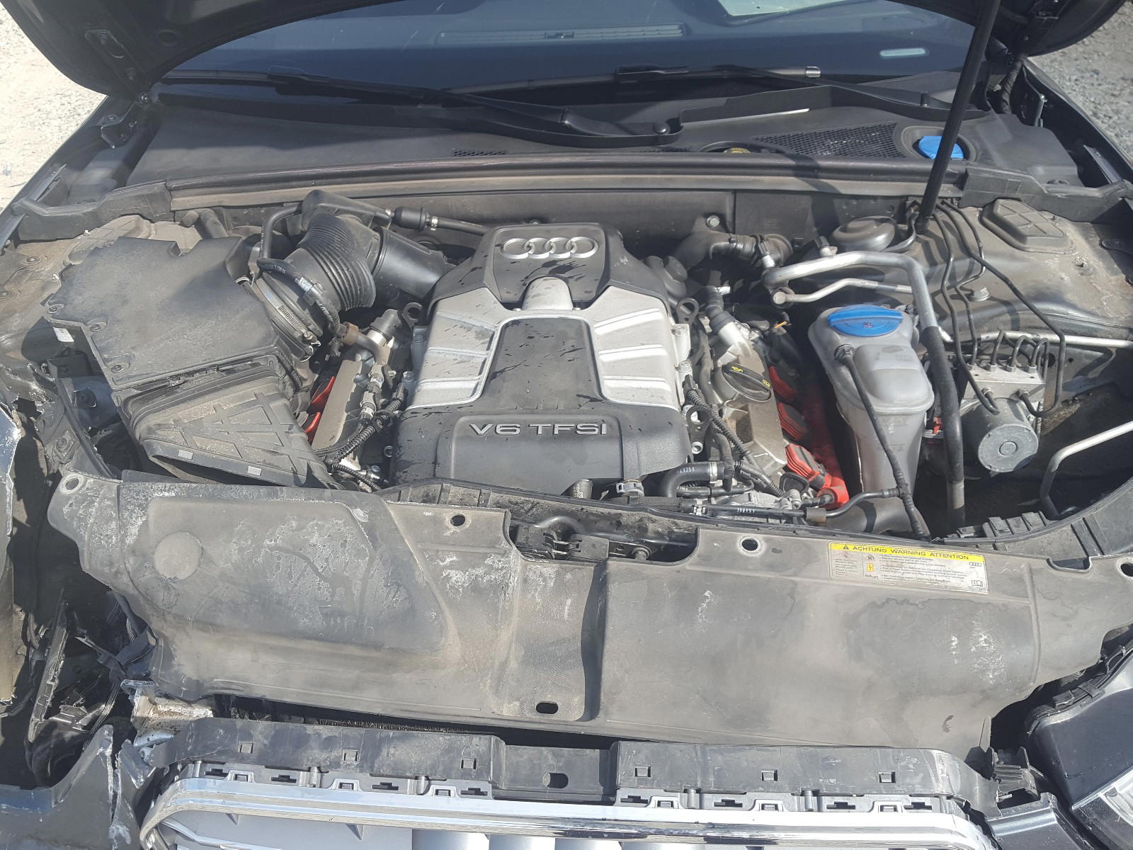 Photo 7 from auction – 2015 AUDI S5 PREMIUM with VIN WAUCGAFR3FA024765