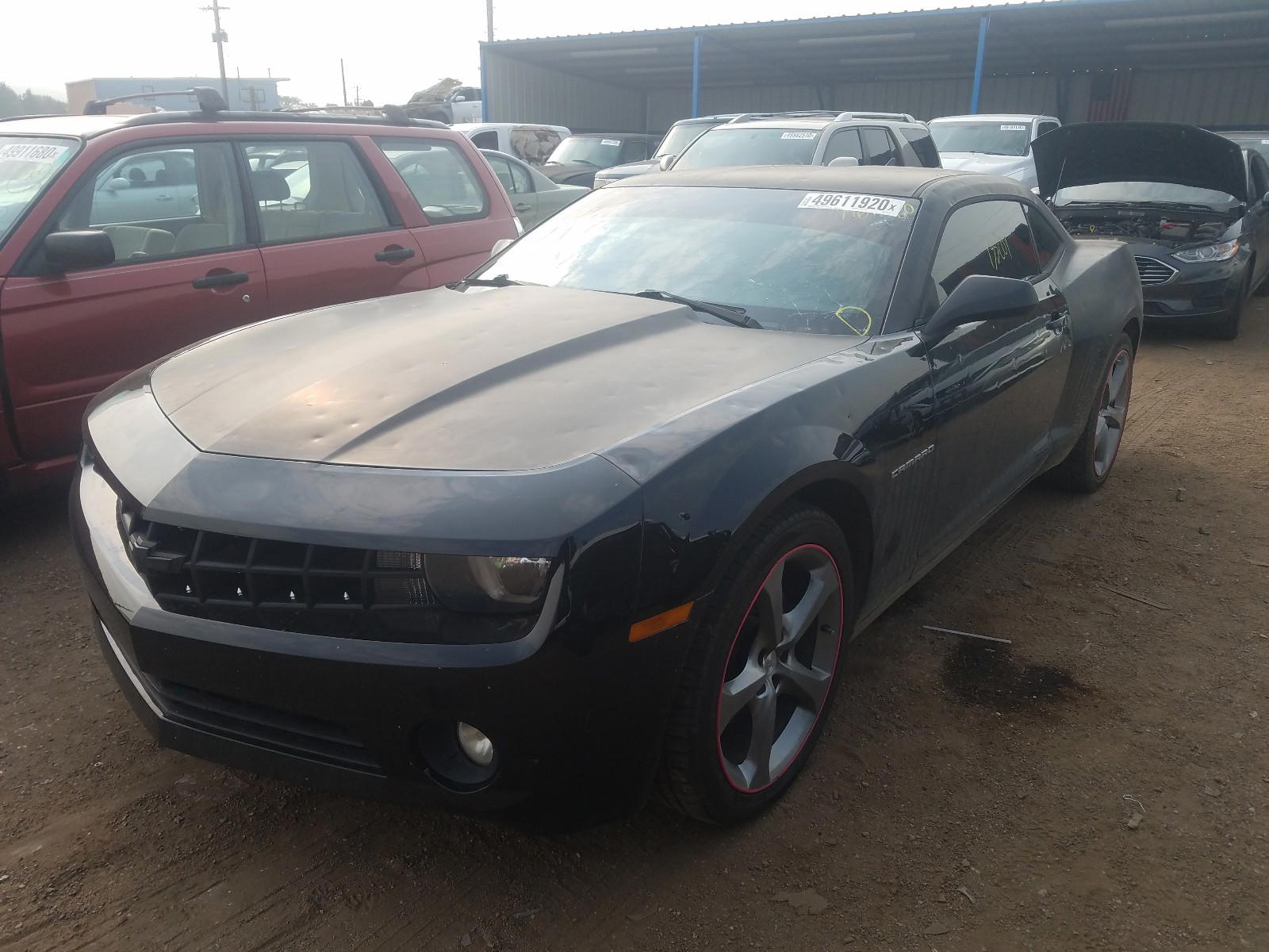 Photo 2 from auction – 2010 CHEVROLET CAMARO LT with VIN 2G1FC1EV8A9174703