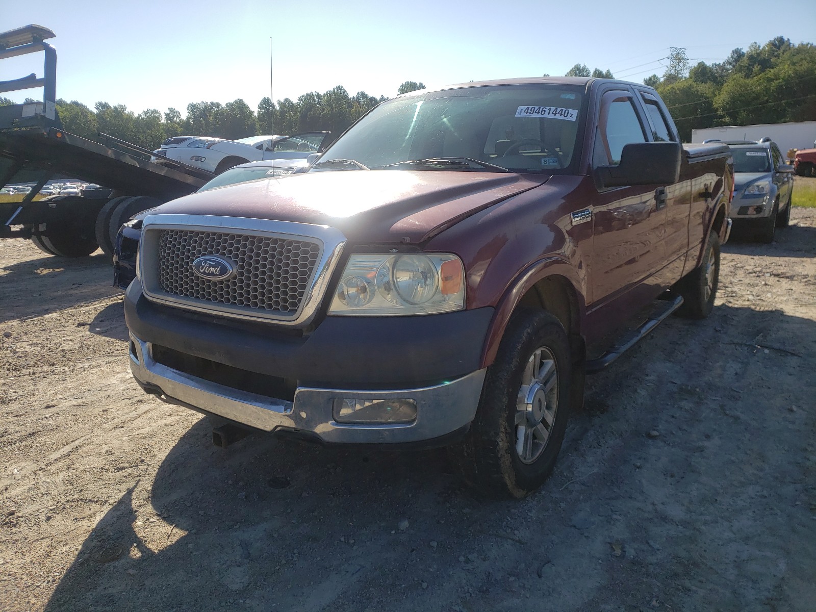 Photo 2 from auction – 2004 FORD F150 with VIN 1FTPX14544NC22801