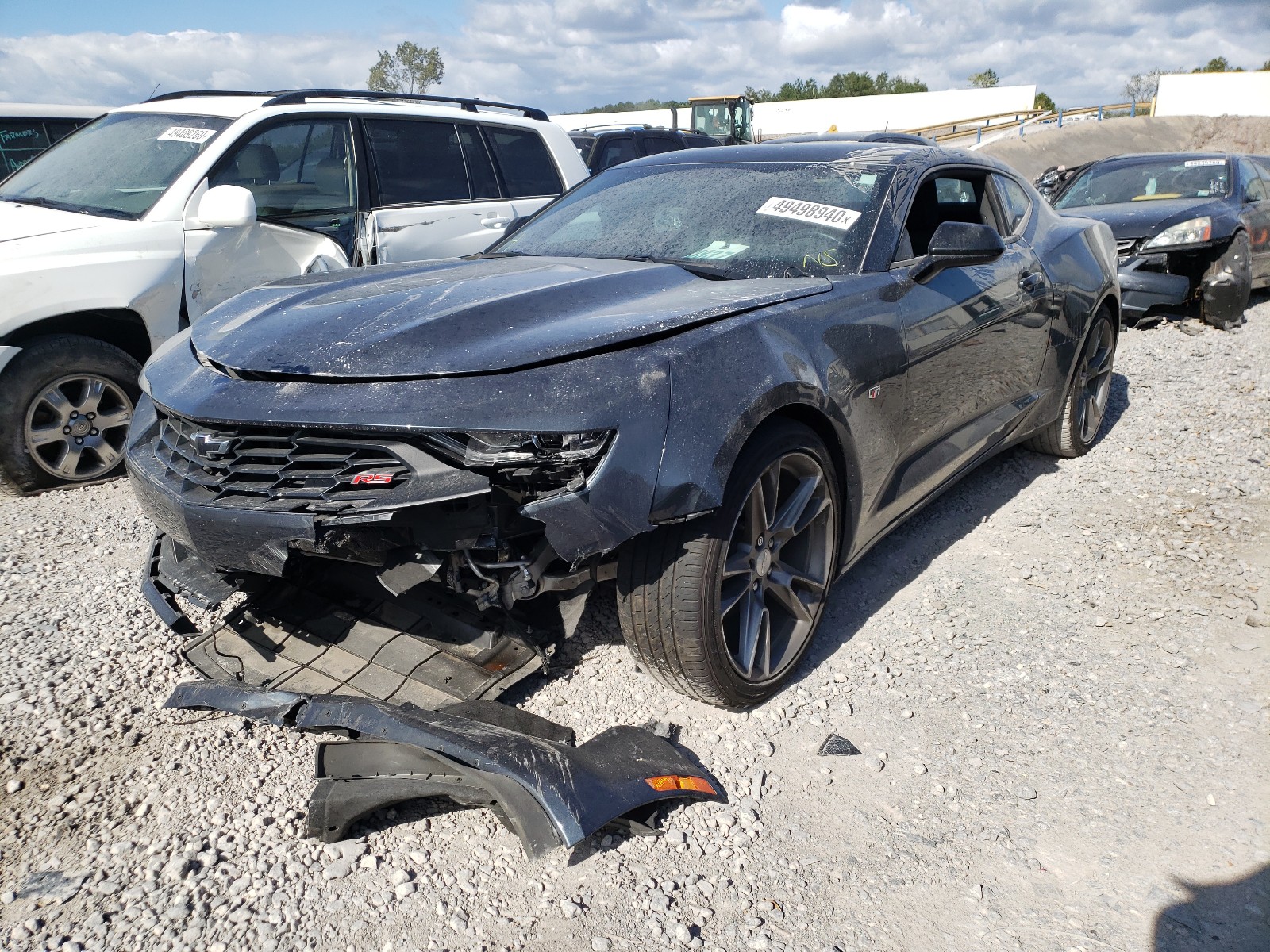 Photo 2 from auction – 2019 CHEVROLET CAMARO LS with VIN 1G1FB1RX5K0152345