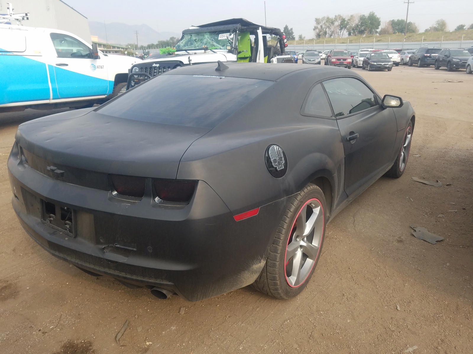 Photo 4 from auction – 2010 CHEVROLET CAMARO LT with VIN 2G1FC1EV8A9174703