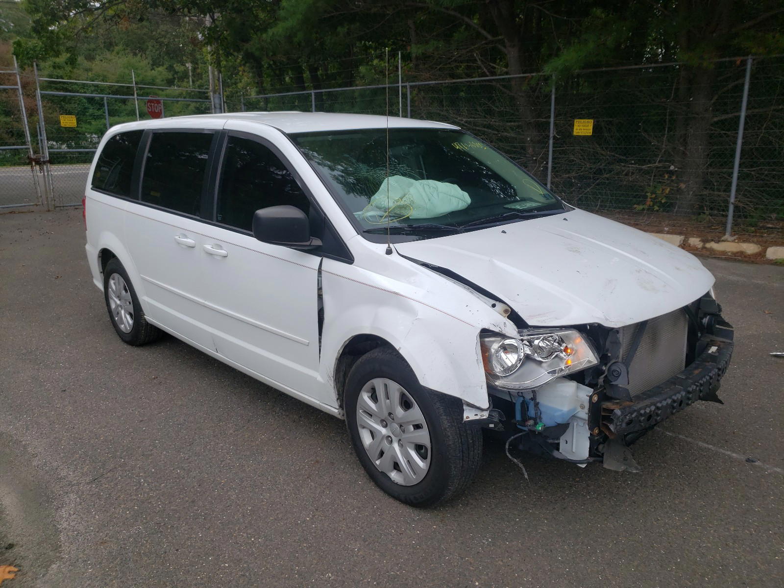 DODGE GRAND CARA 2014 with VIN 2C4RDGBG4ER379919 - Photo from auction