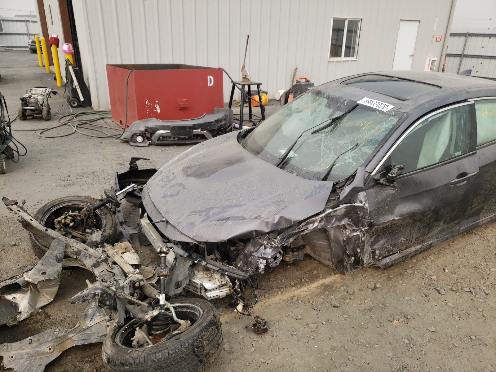 Photo 9 from auction – 2018 HONDA CIVIC EX with VIN 2HGFC1E37JH646208