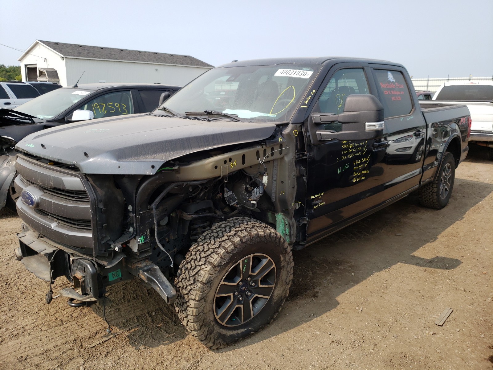 Photo 2 from auction – 2015 FORD F150 SUPER with VIN 1FTFW1EG6FFB92857