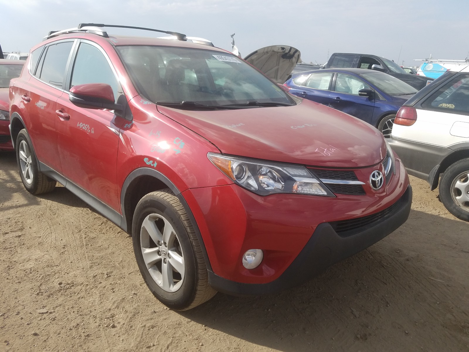 Photo 1 from auction – 2014 TOYOTA RAV4 XLE with VIN 2T3WFREV3EW124963