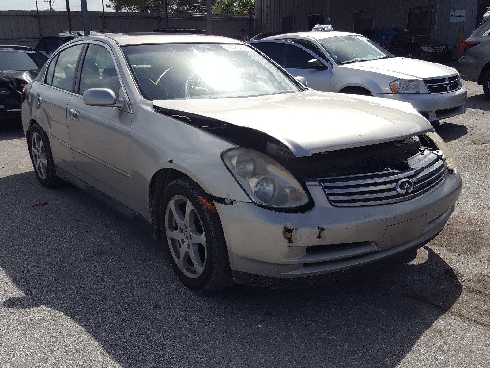 INFINITI G35 2004 with VIN JNKCV51E84M609839 - Photo from auction