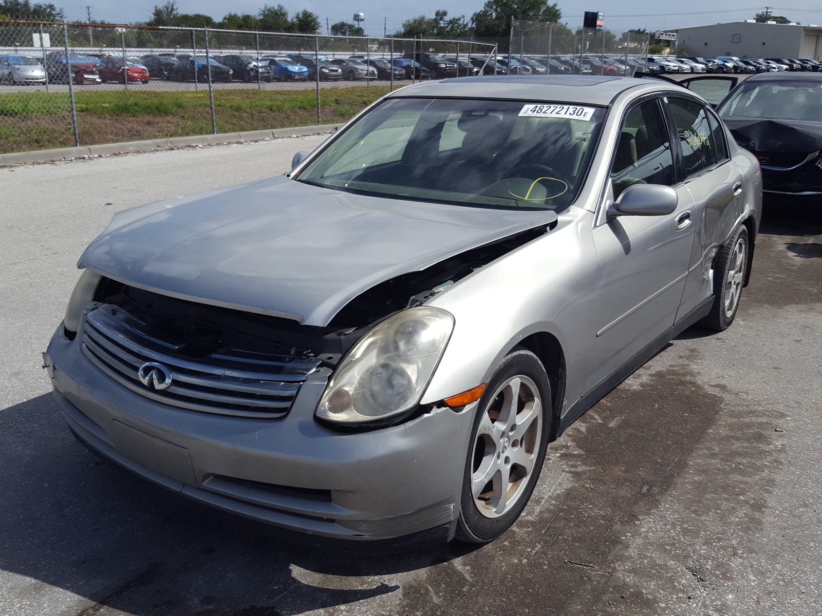 Photo 2 from auction – 2004 INFINITI G35 with VIN JNKCV51E84M609839