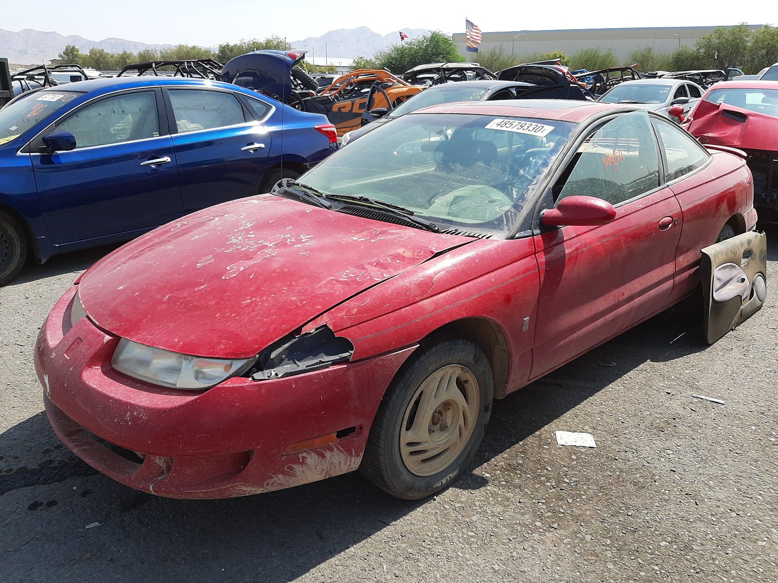 Photo 2 from auction – 1997 SATURN SC2 with VIN 1G8ZH1279VZ322763