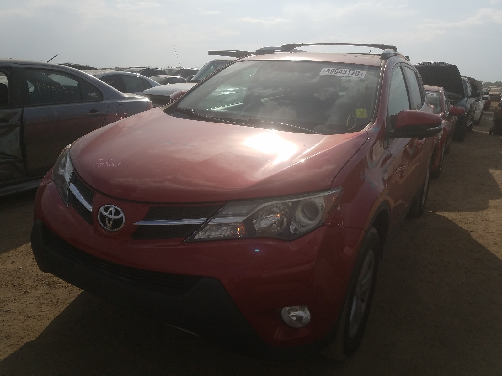 Photo 9 from auction – 2014 TOYOTA RAV4 XLE with VIN 2T3WFREV3EW124963