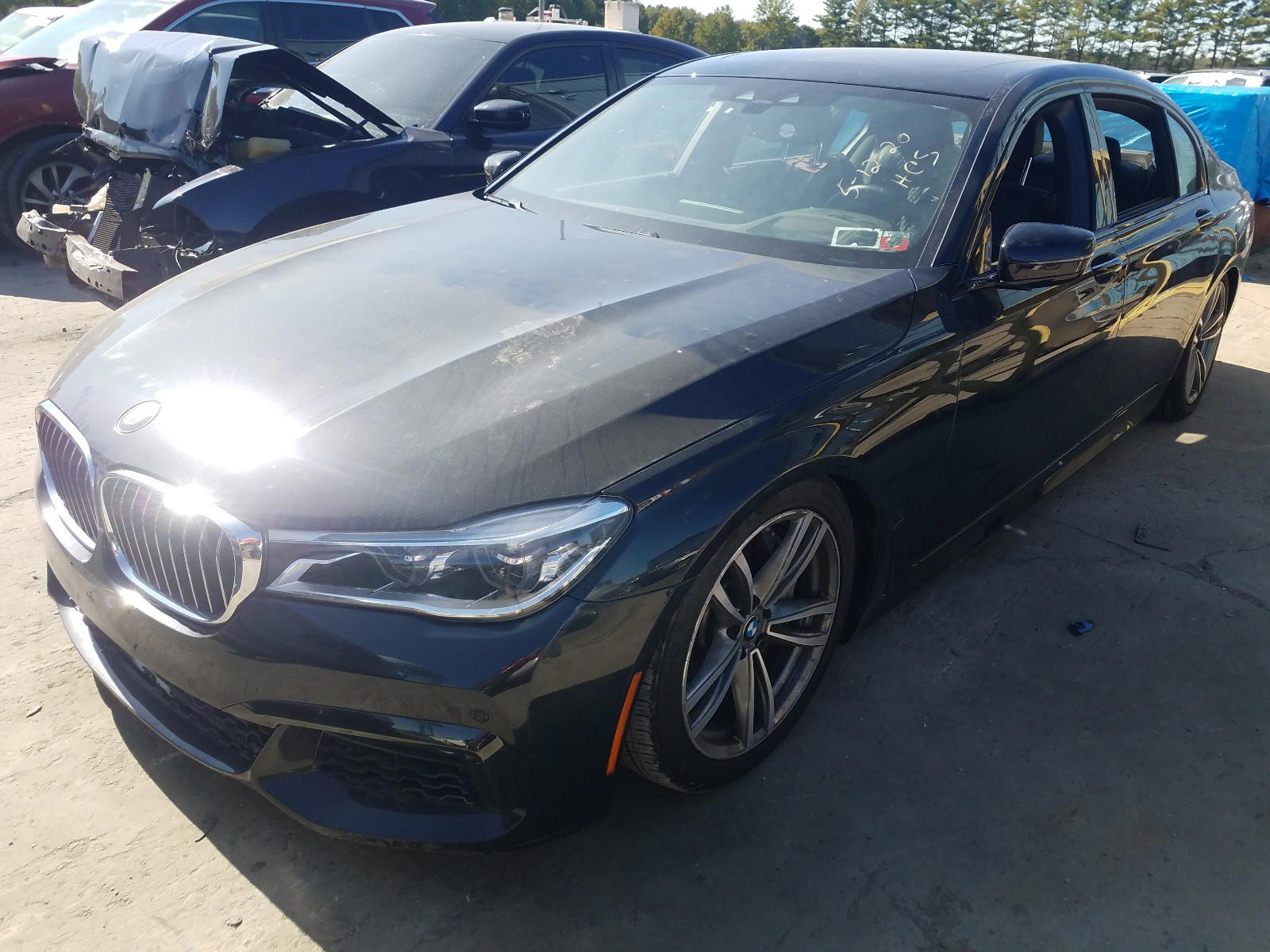 Photo 2 from auction – 2018 BMW 750 XI with VIN WBA7F2C5XJG424419