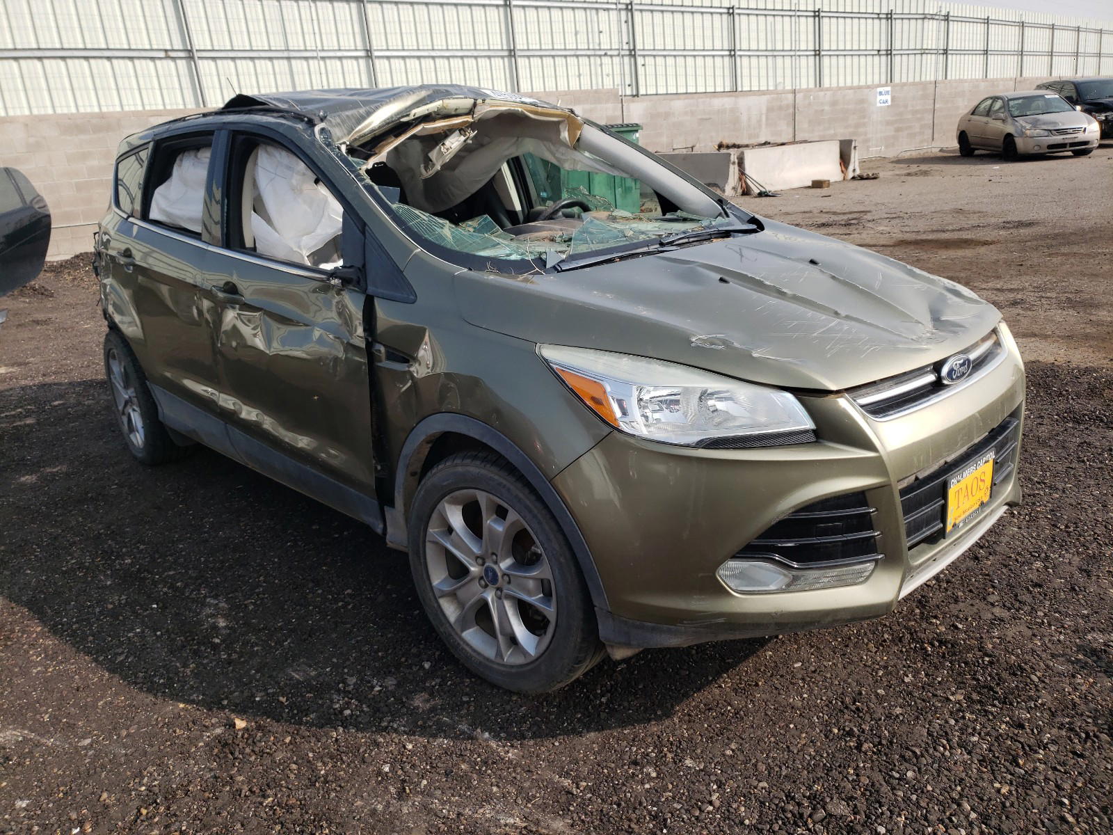 FORD ESCAPE SEL 2013 with VIN 1FMCU9H94DUC45712 - Photo from auction