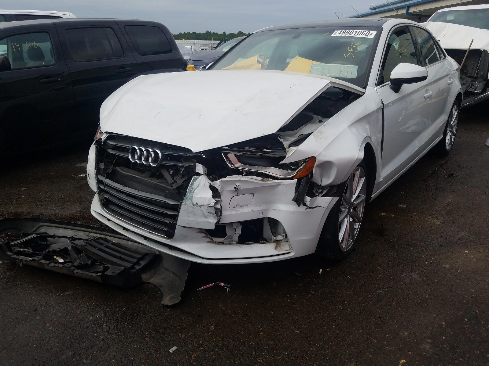Photo 2 from auction – 2016 AUDI A3 PREMIUM with VIN WAUC7GFF5G1036202