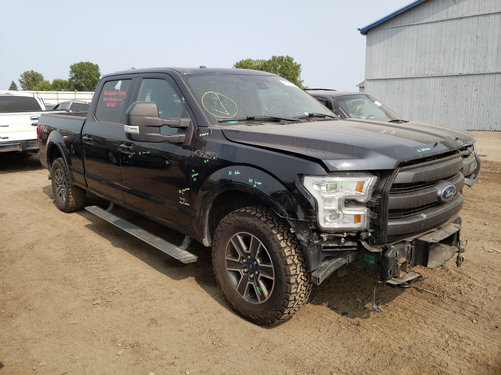 FORD F150 SUPER 2015 with VIN 1FTFW1EG6FFB92857 - Photo from auction