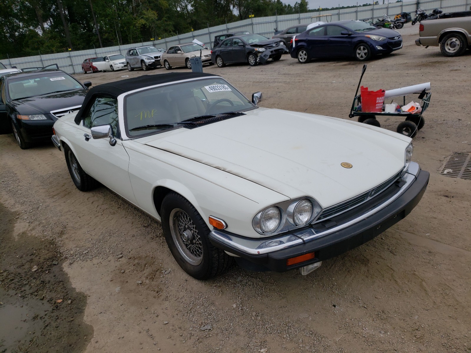 Photo 1 from auction – 1991 JAGUAR XJ-S with VIN SAJTW4847MC177063