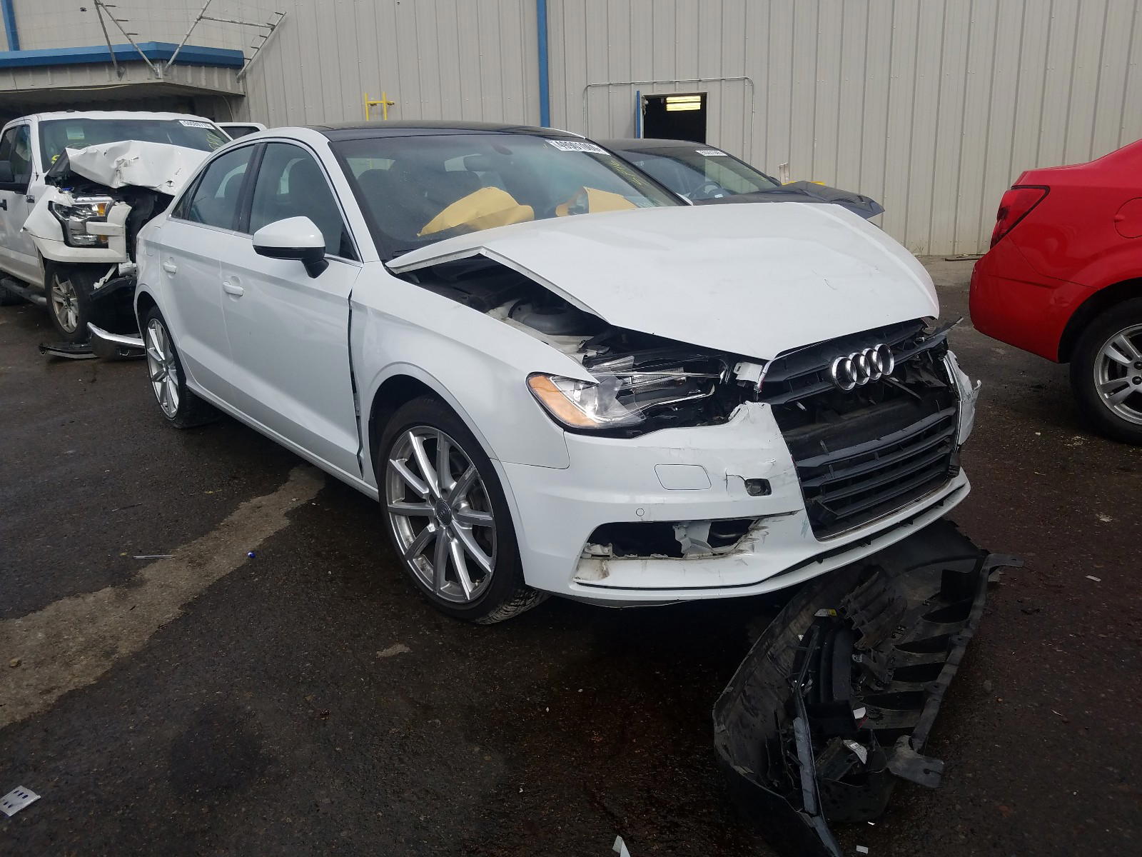 AUDI A3 PREMIUM 2016 with VIN WAUC7GFF5G1036202 - Photo from auction