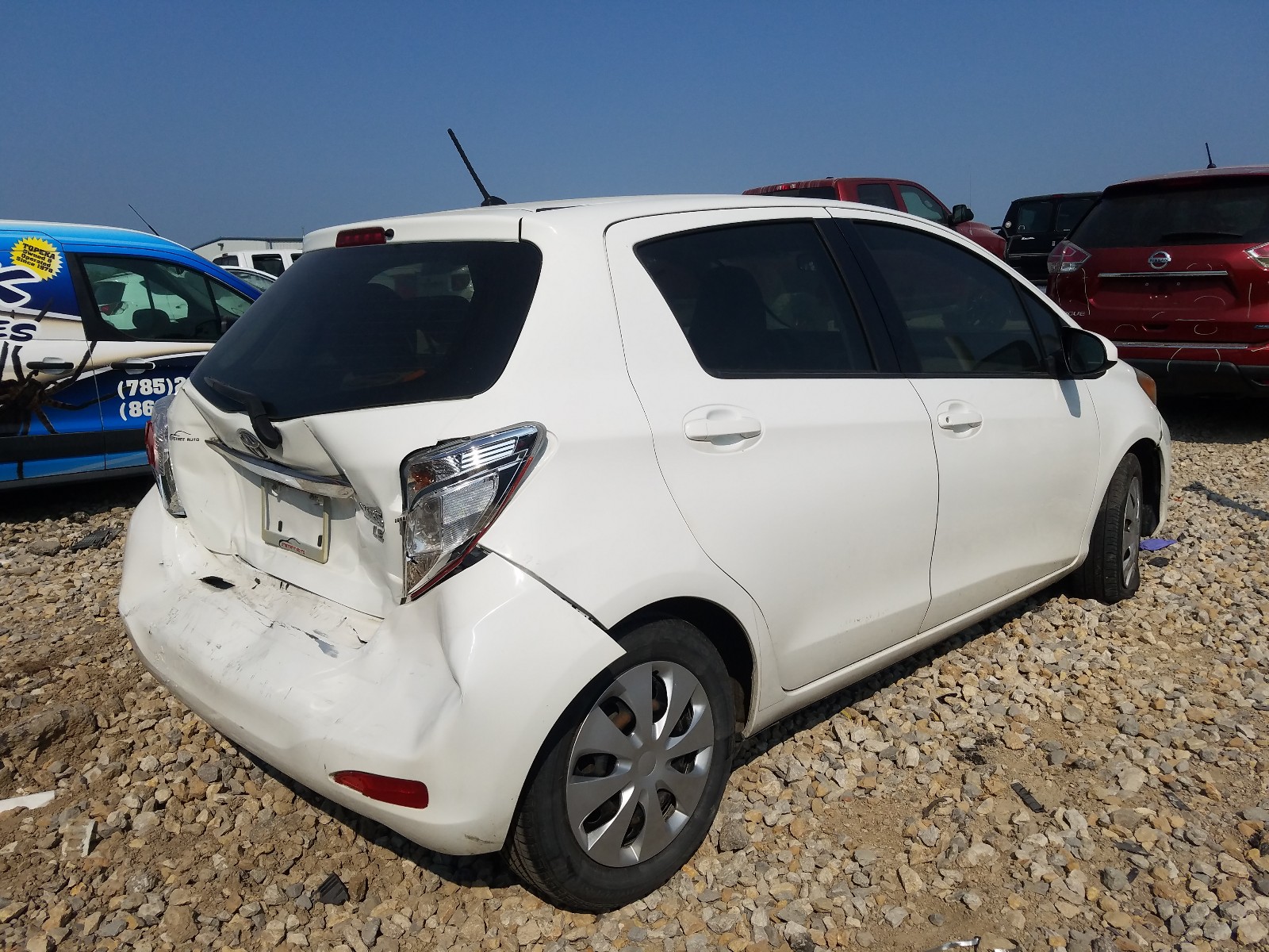 Photo 4 from auction – 2013 TOYOTA YARIS with VIN JTDKTUD34DD557276