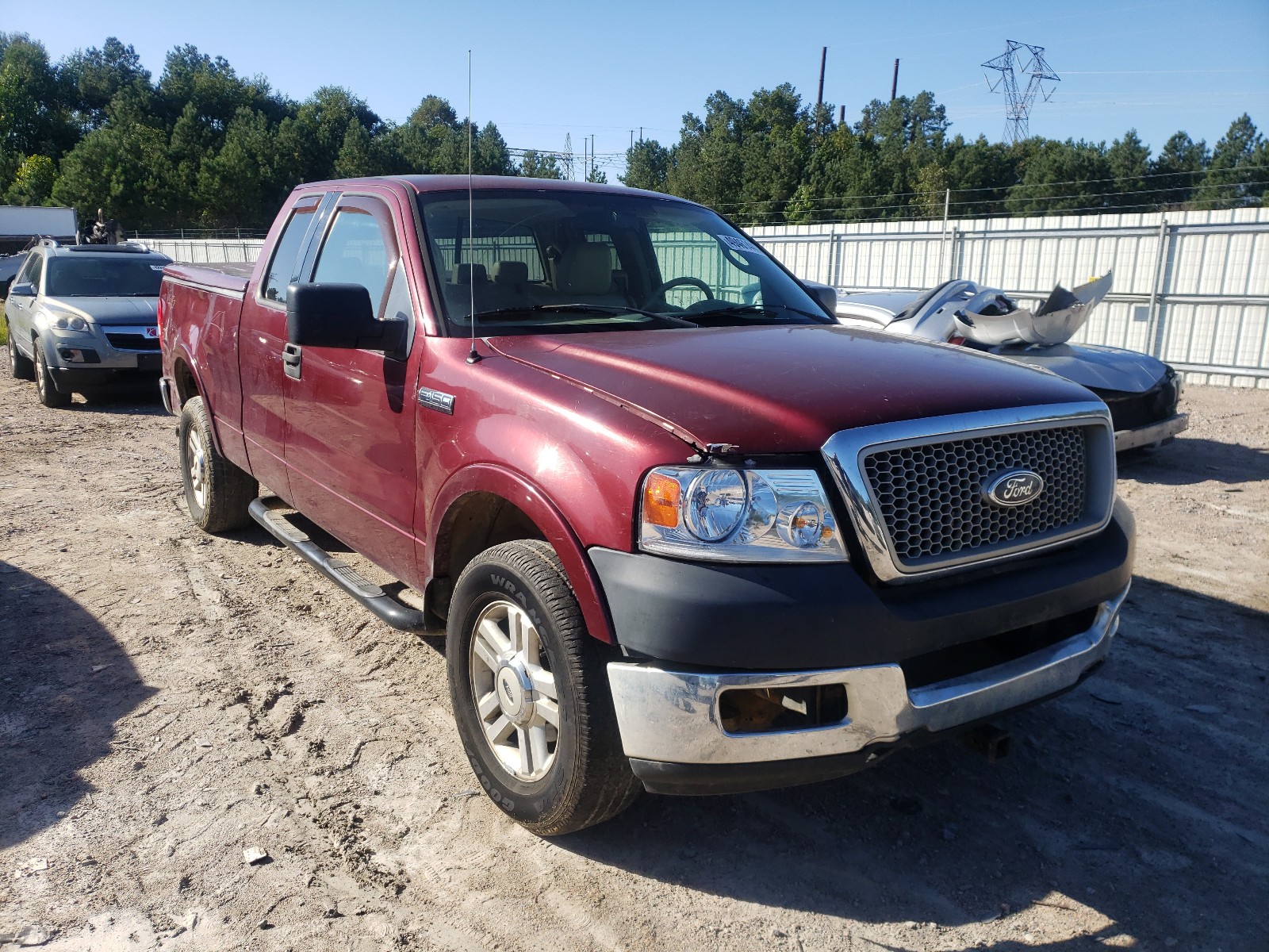 FORD F150 2004 with VIN 1FTPX14544NC22801 - Photo from auction