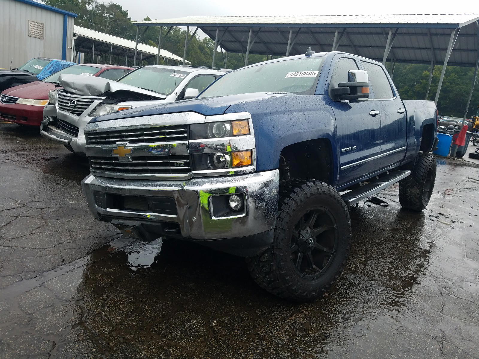 Photo 2 from auction – 2016 CHEVROLET SILVERADO with VIN 1GC1KWE87GF238855