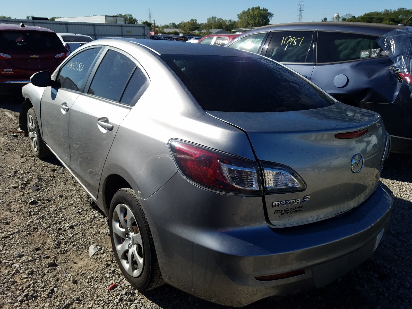 Photo 3 from auction – 2013 MAZDA 3 I with VIN JM1BL1U71D1776425