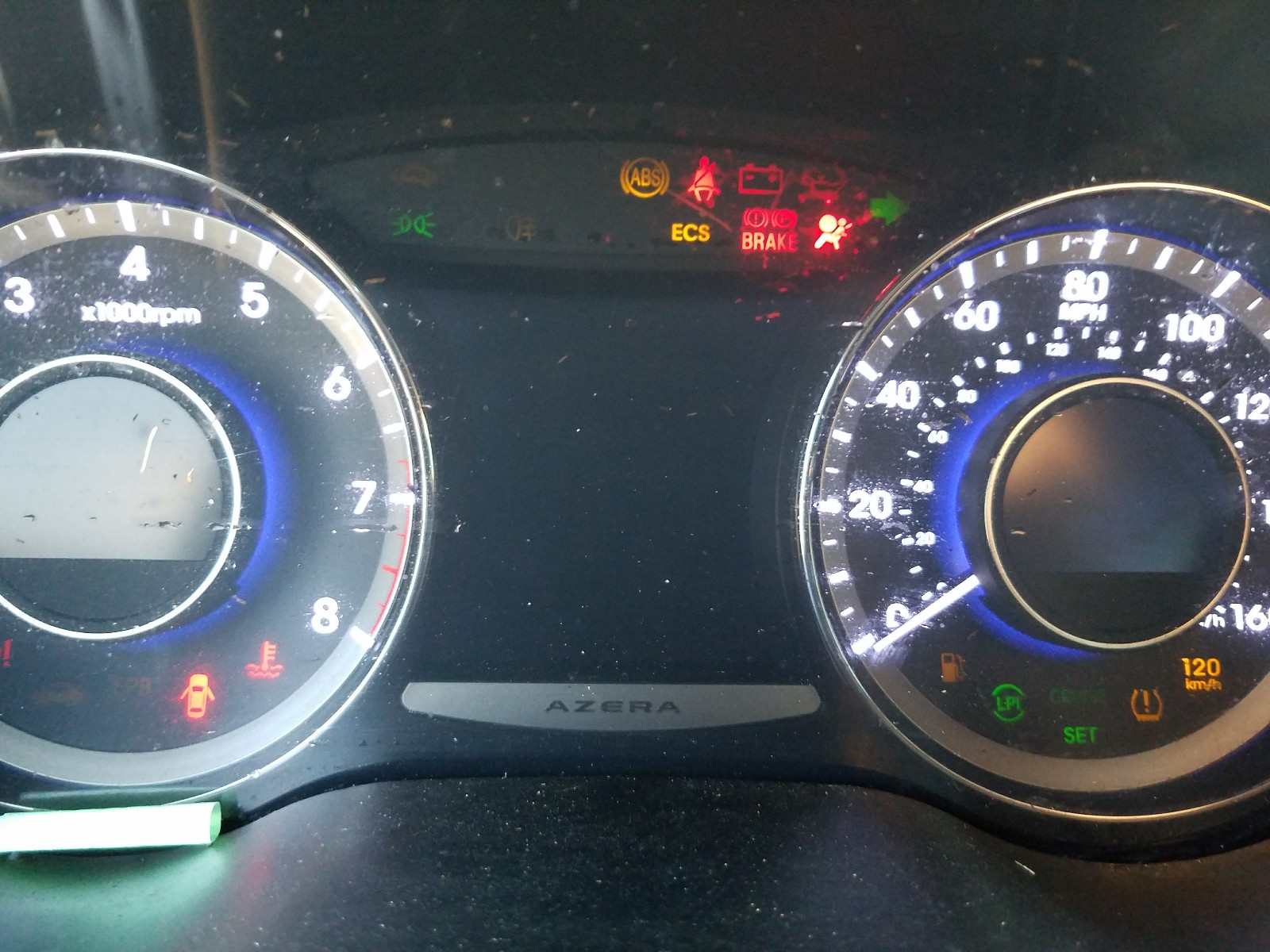 Photo 8 from auction – 2015 HYUNDAI AZERA with VIN KMHFG4JGXFA442369