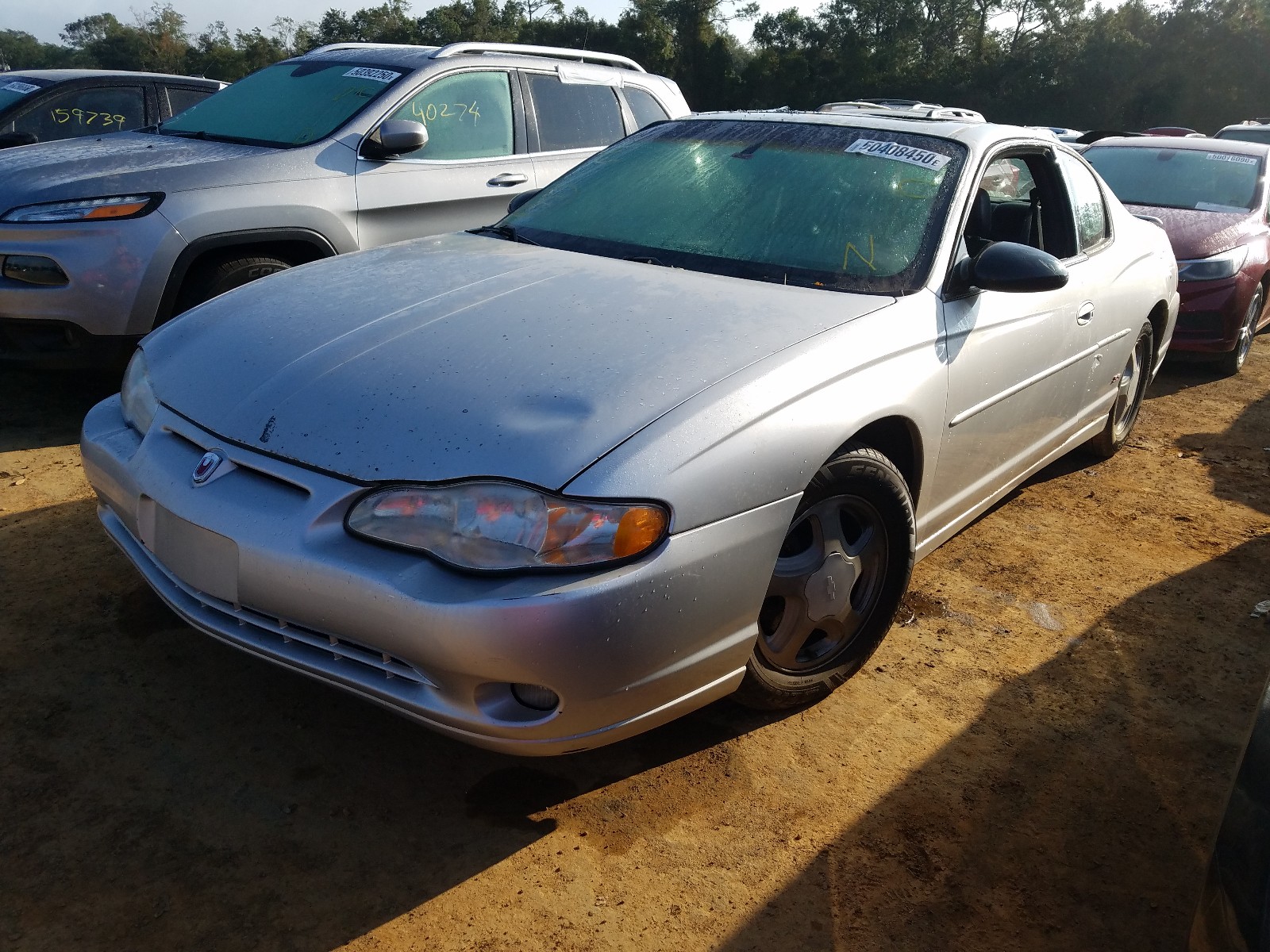 Photo 2 from auction – 2004 CHEVROLET MONTE CARL with VIN 2G1WX12K349193825