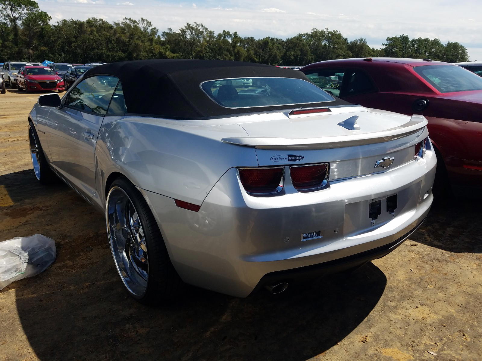 Photo 3 from auction – 2012 CHEVROLET CAMARO LT with VIN 2G1FB3D3XC9159797