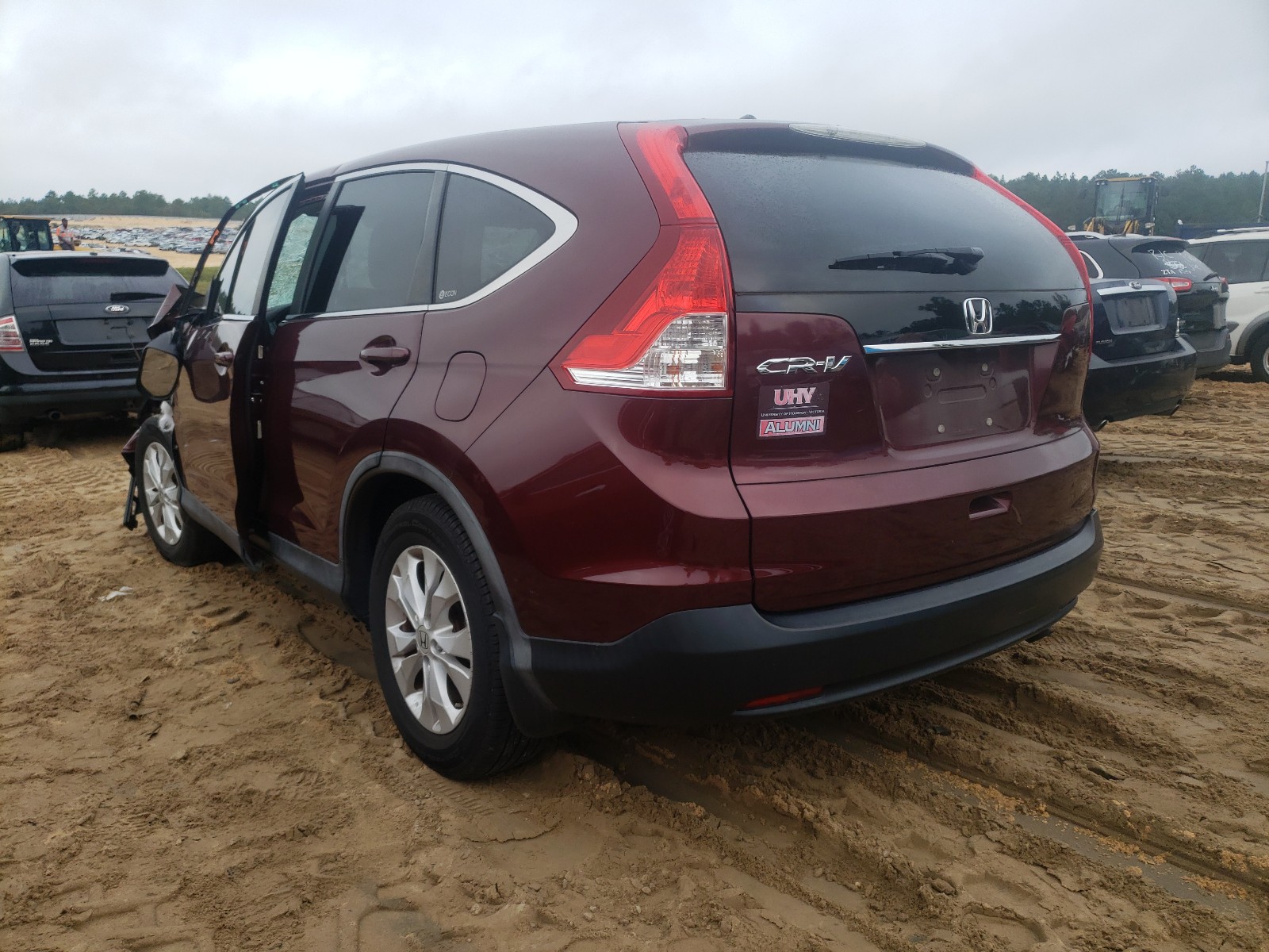 Photo 3 from auction – 2012 HONDA CR-V EX with VIN 5J6RM3H53CL018678