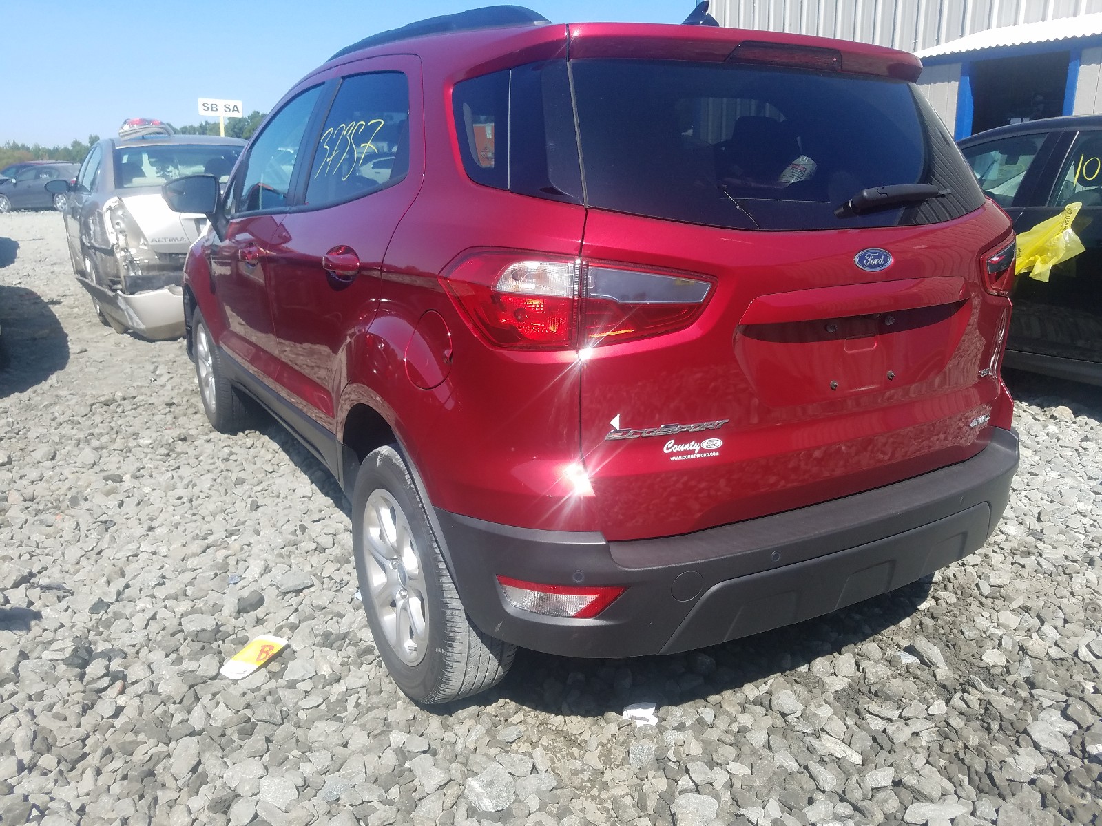 Photo 3 from auction – 2018 FORD ECOSPORT S with VIN MAJ6P1UL4JC217024