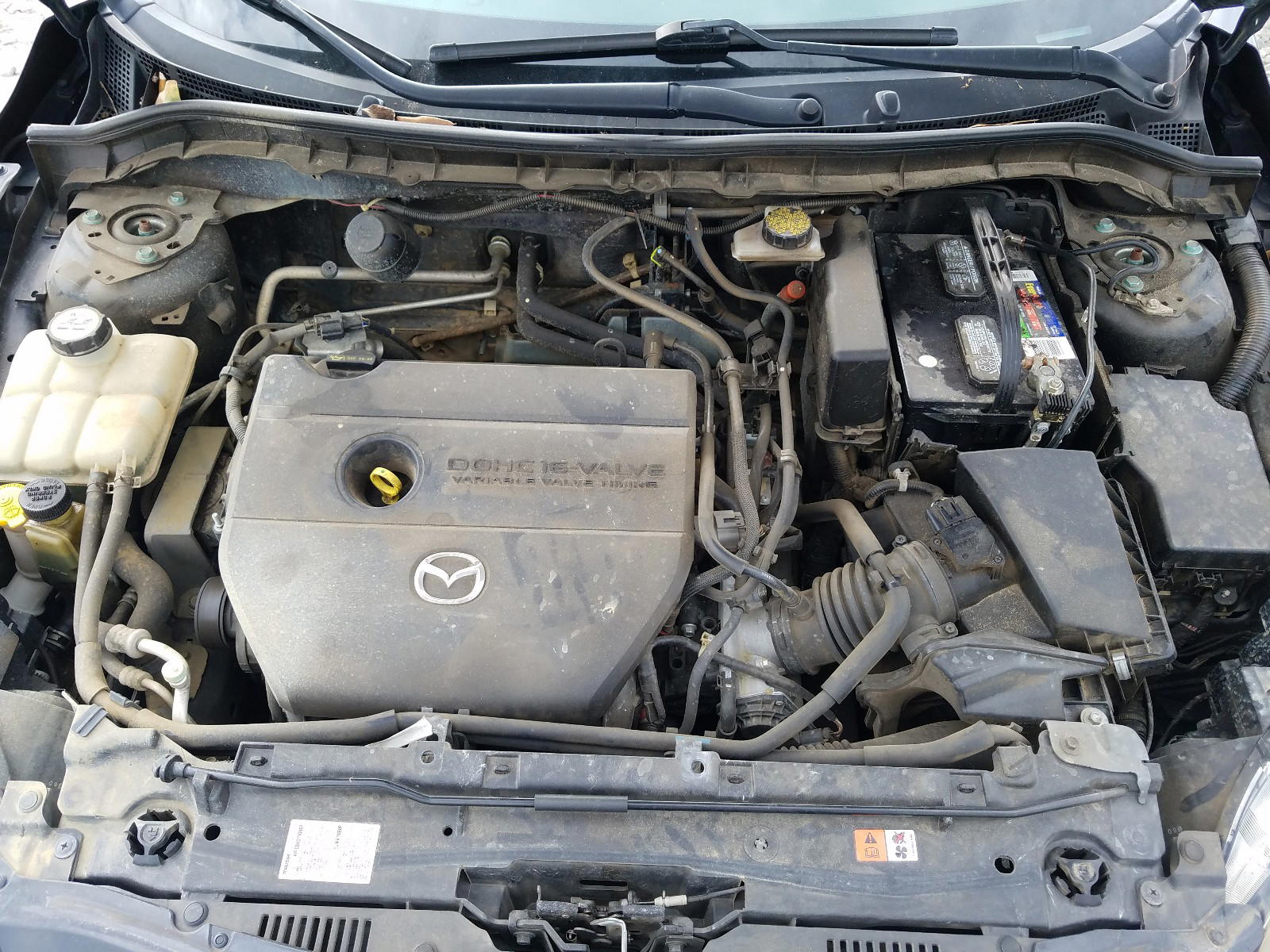 Photo 7 from auction – 2011 MAZDA 3 I with VIN JM1BL1UF2B1391587