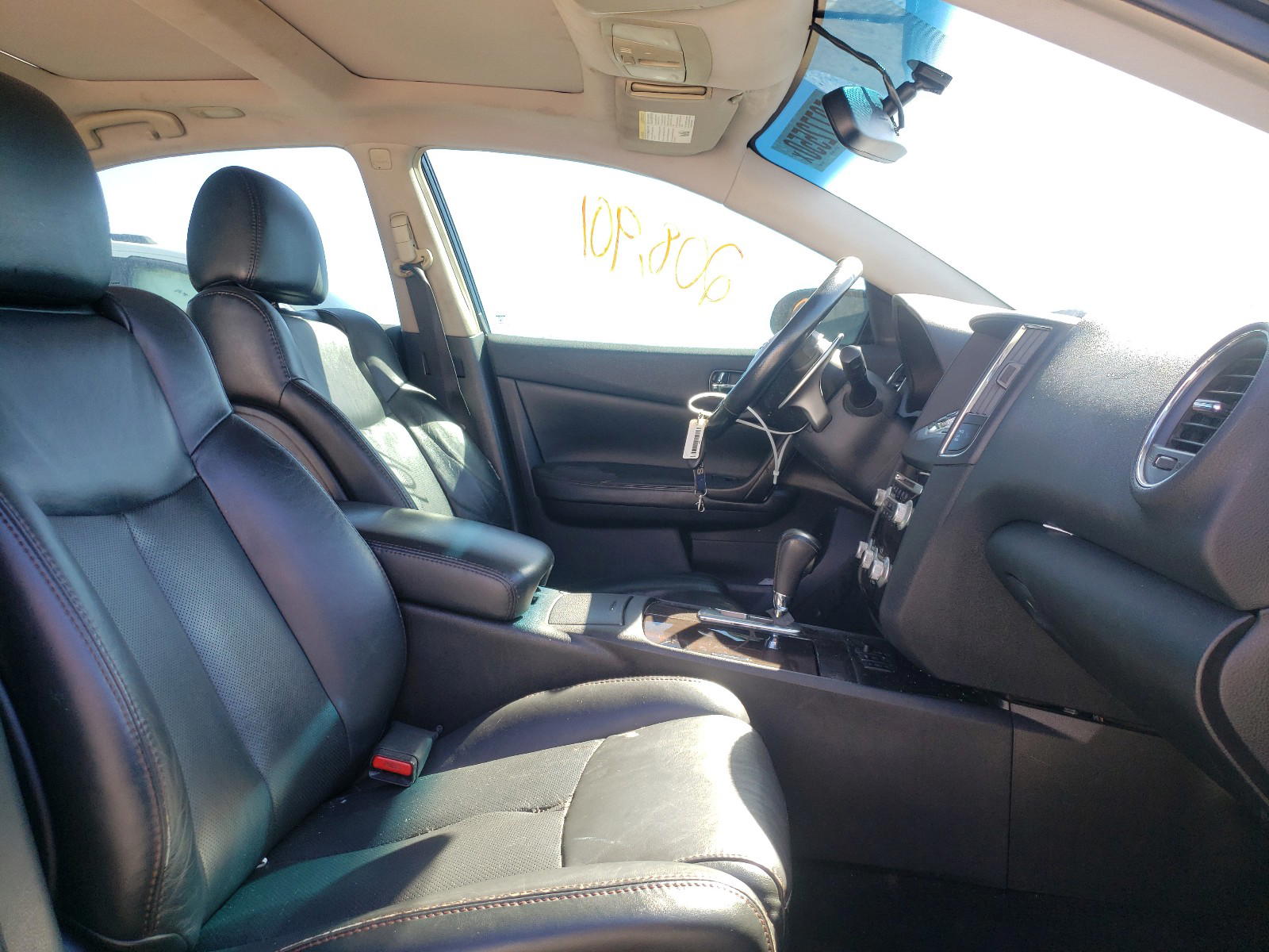 Photo 5 from auction – 2012 NISSAN MAXIMA S with VIN 1N4AA5AP6CC823907