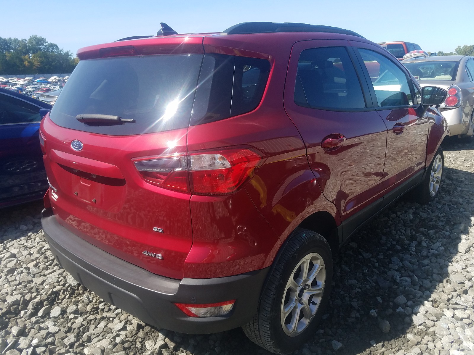 Photo 4 from auction – 2018 FORD ECOSPORT S with VIN MAJ6P1UL4JC217024