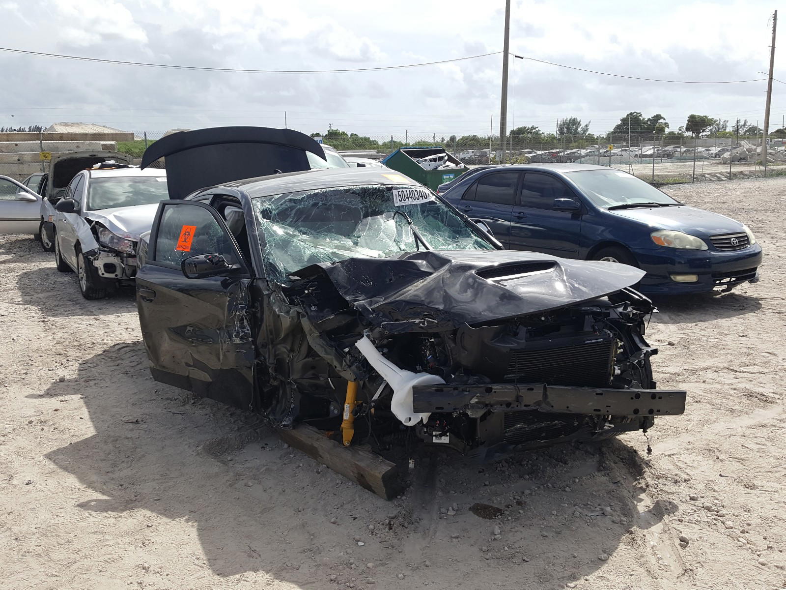 DODGE CHARGER SC 2020 with VIN 2C3CDXGJ2LH174875 - Photo from auction