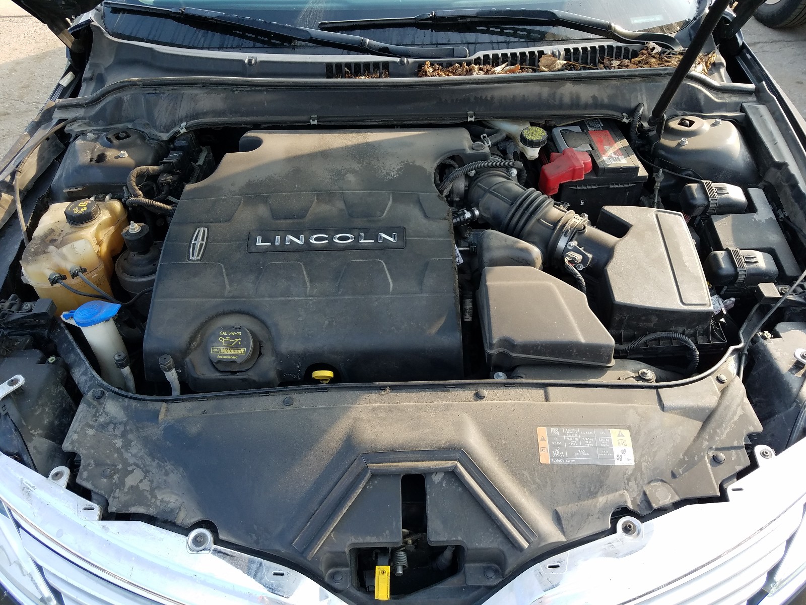 Photo 7 from auction – 2013 LINCOLN MKZ with VIN 3LN6L2GK9DR811804
