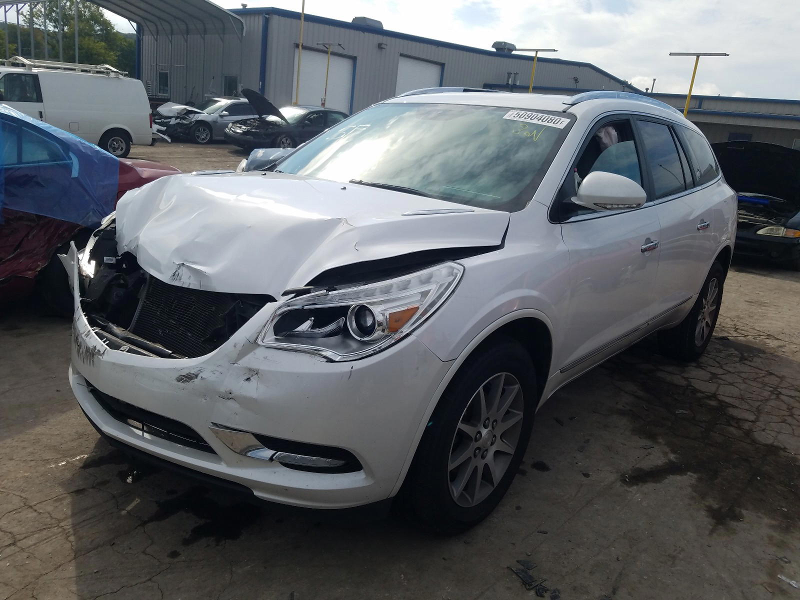 Photo 2 from auction – 2016 BUICK ENCLAVE with VIN 5GAKRAKD1GJ342695