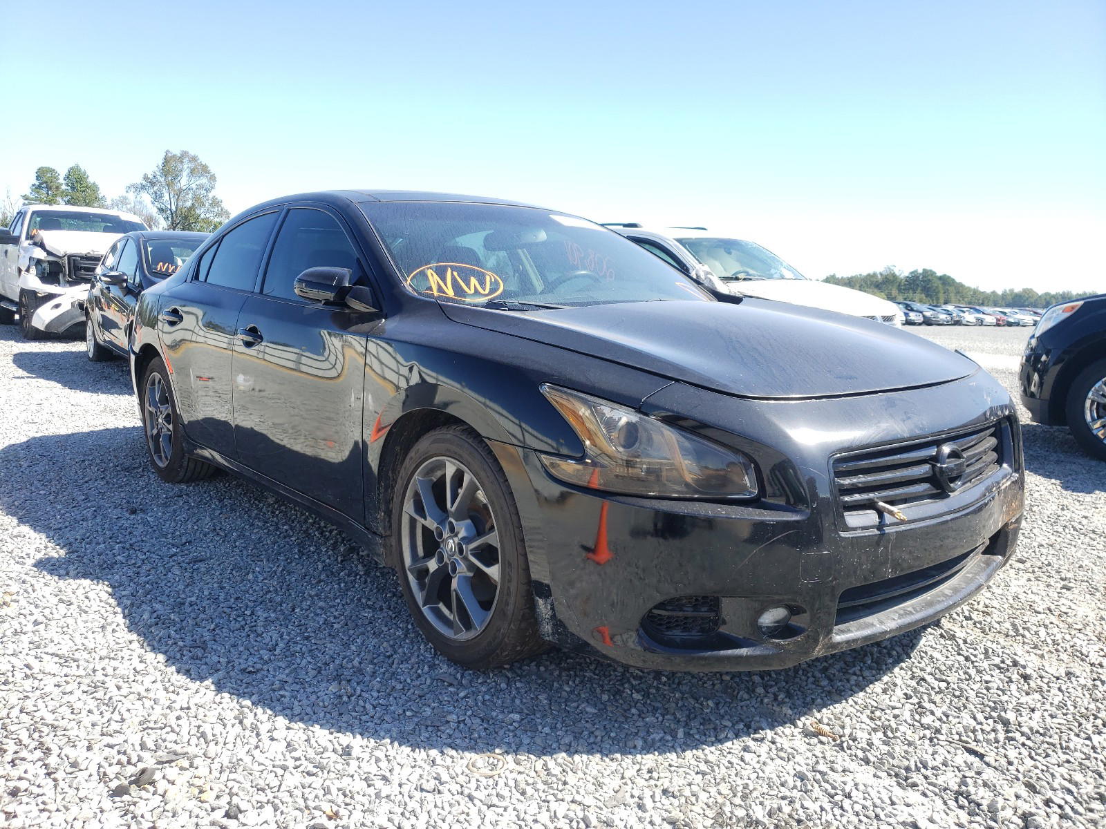 NISSAN MAXIMA S 2012 with VIN 1N4AA5AP6CC823907 - Photo from auction