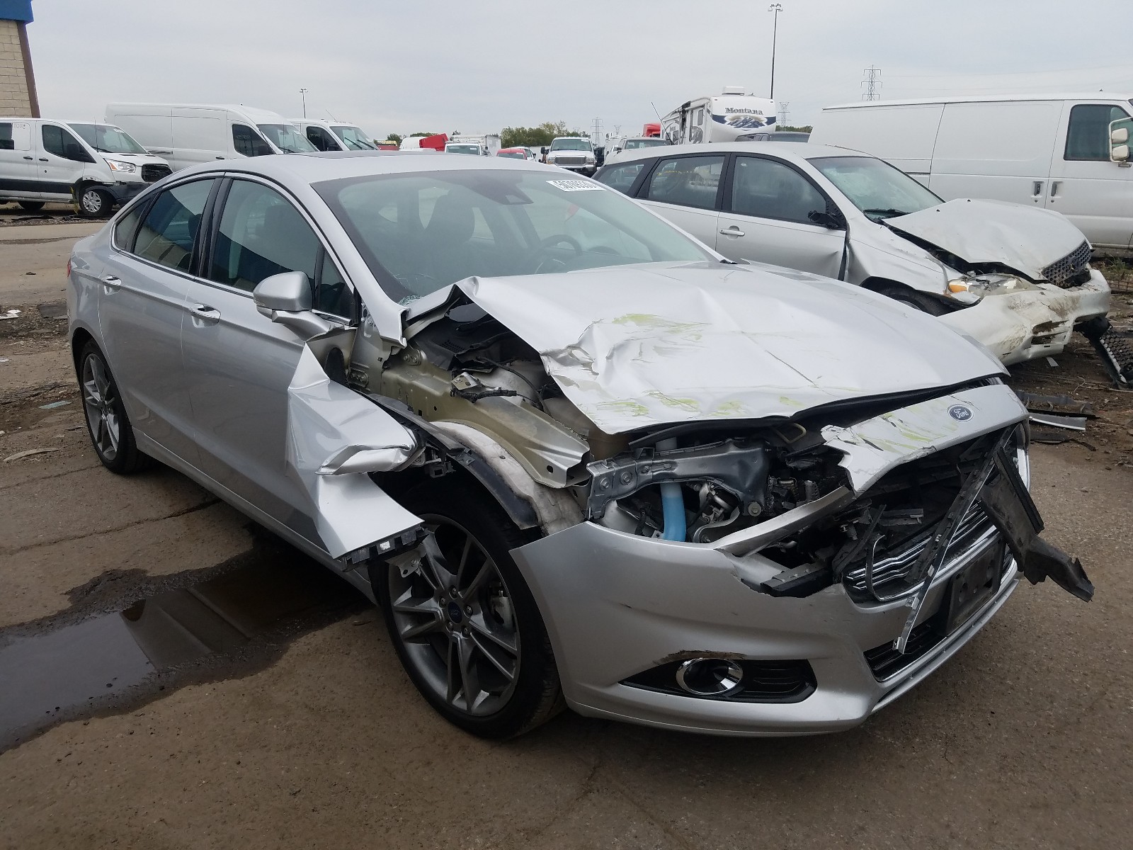 FORD FUSION TIT 2015 with VIN 3FA6P0K93FR263244 - Photo from auction