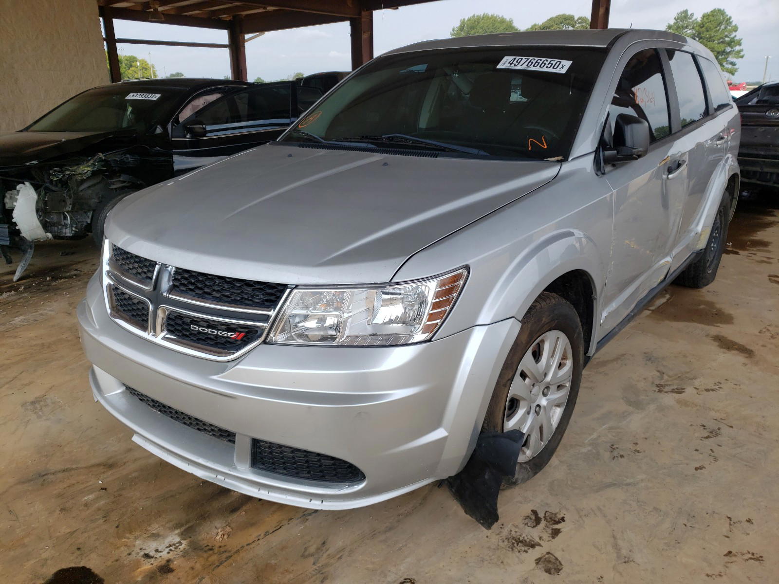 Photo 2 from auction – 2014 DODGE JOURNEY SE with VIN 3C4PDCAB9ET262985