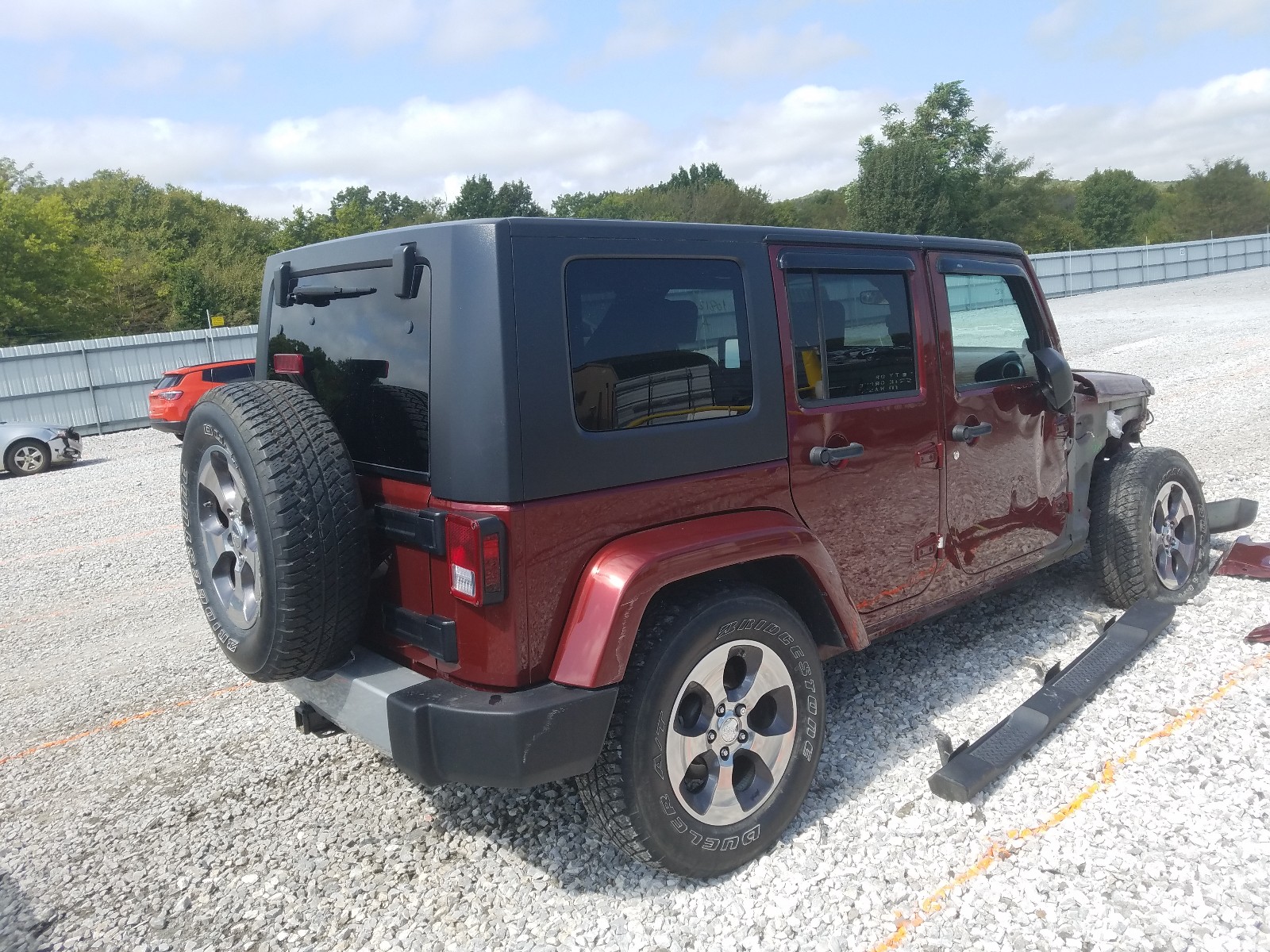 Photo 4 from auction – 2008 JEEP WRANGLER U with VIN 1J4GA59148L572892